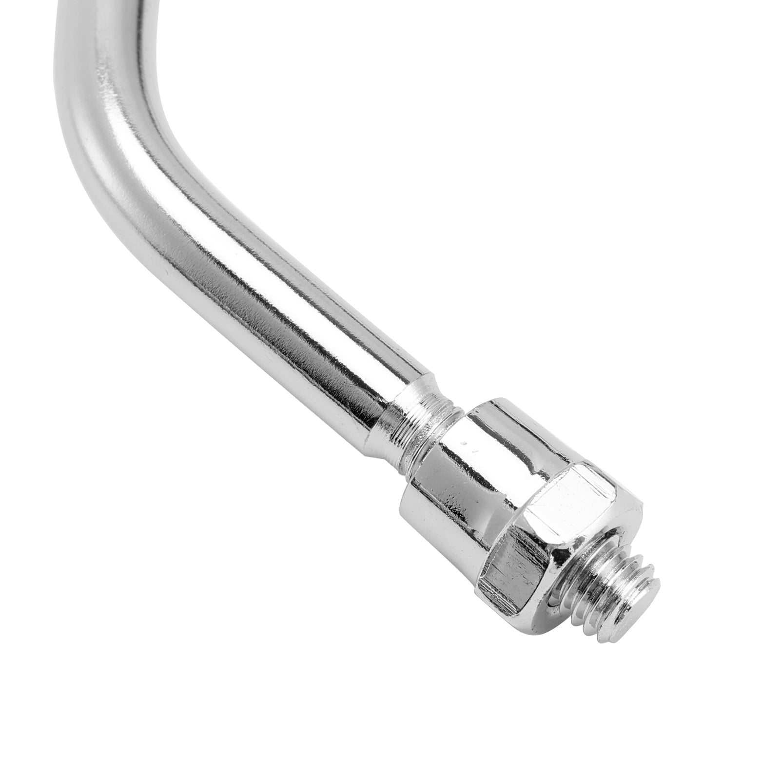 Pair Round Mirrors Black For Piaggio Vespa Scooter Moped 8mm Universal Fit