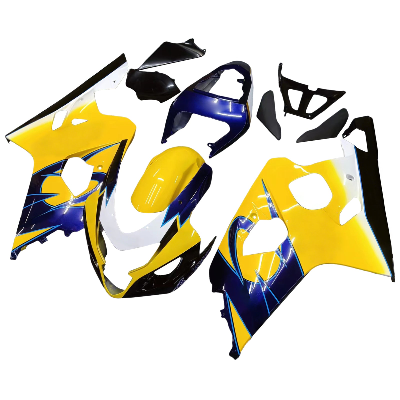 Injection Fairing Kit Bodywork Plastic ABS fit For Suzuki GSXR 600/750 2004-2005