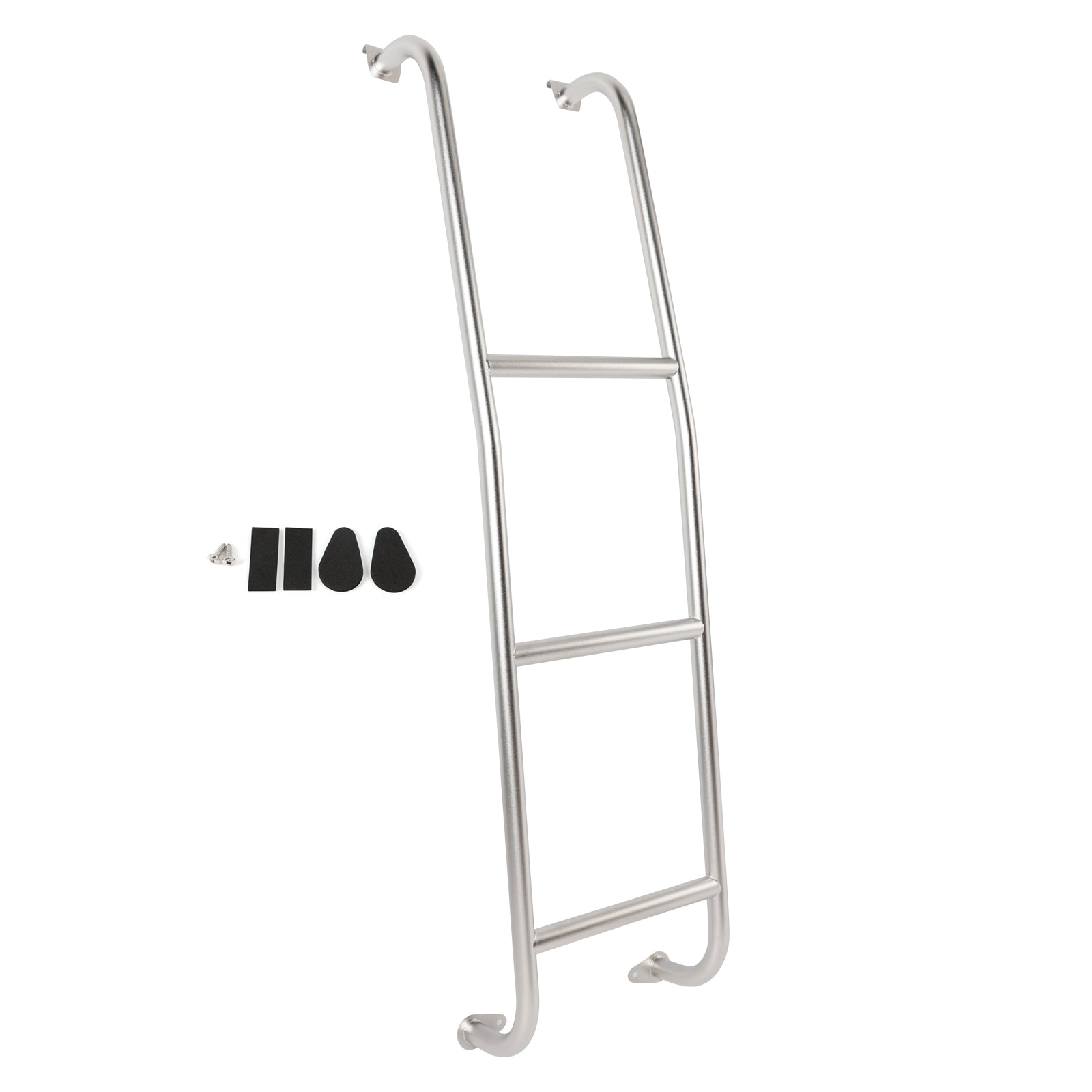 2014-2025 Ford Transit Low Roof Vans Stainless Steel 3-Step Van Ladder 093TS