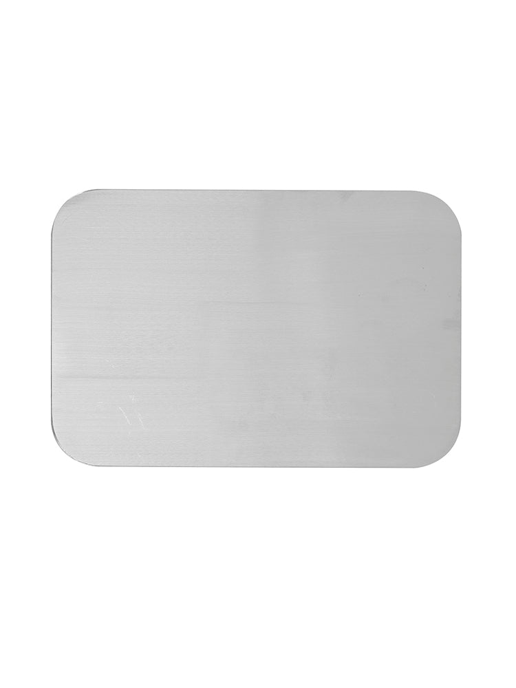 Plaque d'immatriculation quadrilatère vierge en alliage d'aluminium, bricolage universel pour moto