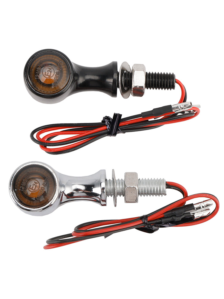 12V LED -turneringsindikatorljus 8mm Universal Motorcykel för Suzuki