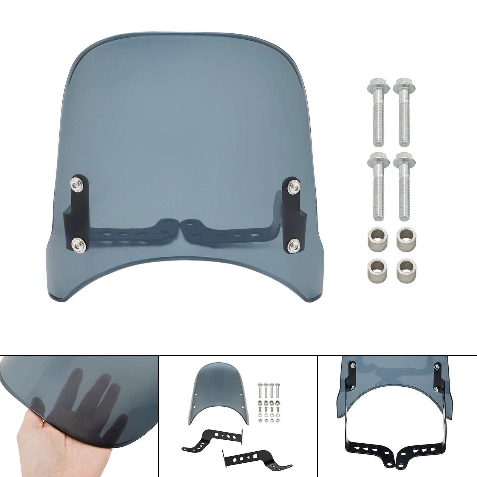 2019-2024 Honda CB400X/CB500X ABS Motorcykel vindrutan vindruta