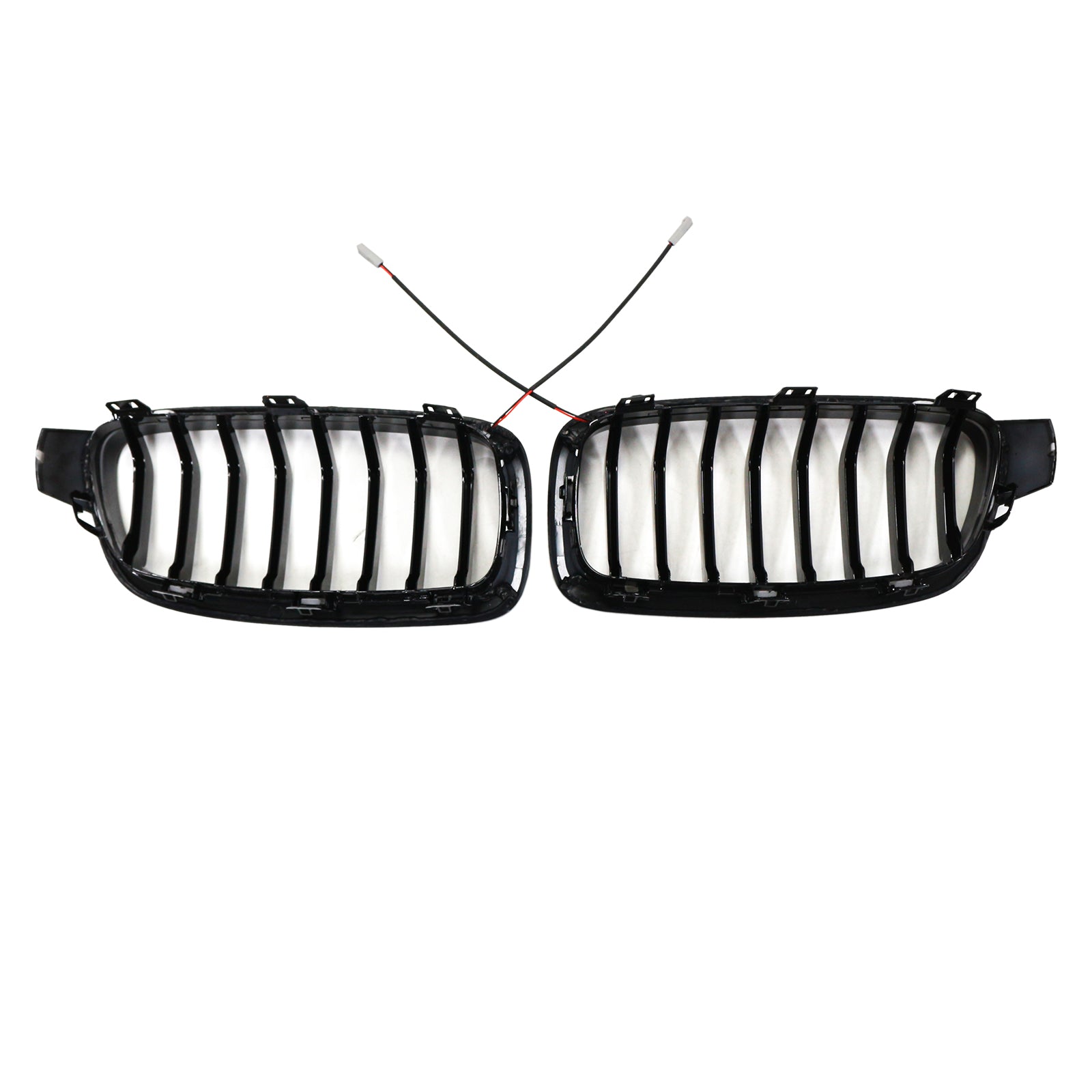 Parrilla frontal negra brillante para BMW Serie 3 F30 F31 F35 2012-2019