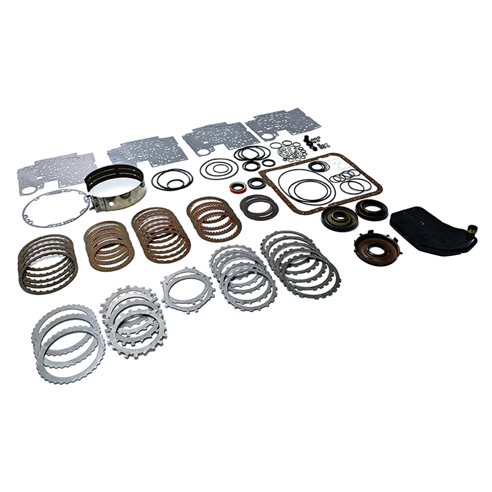 2004 & Kit de reconstrução Super Master de transmissão GM 4L60E com aços & Pistões