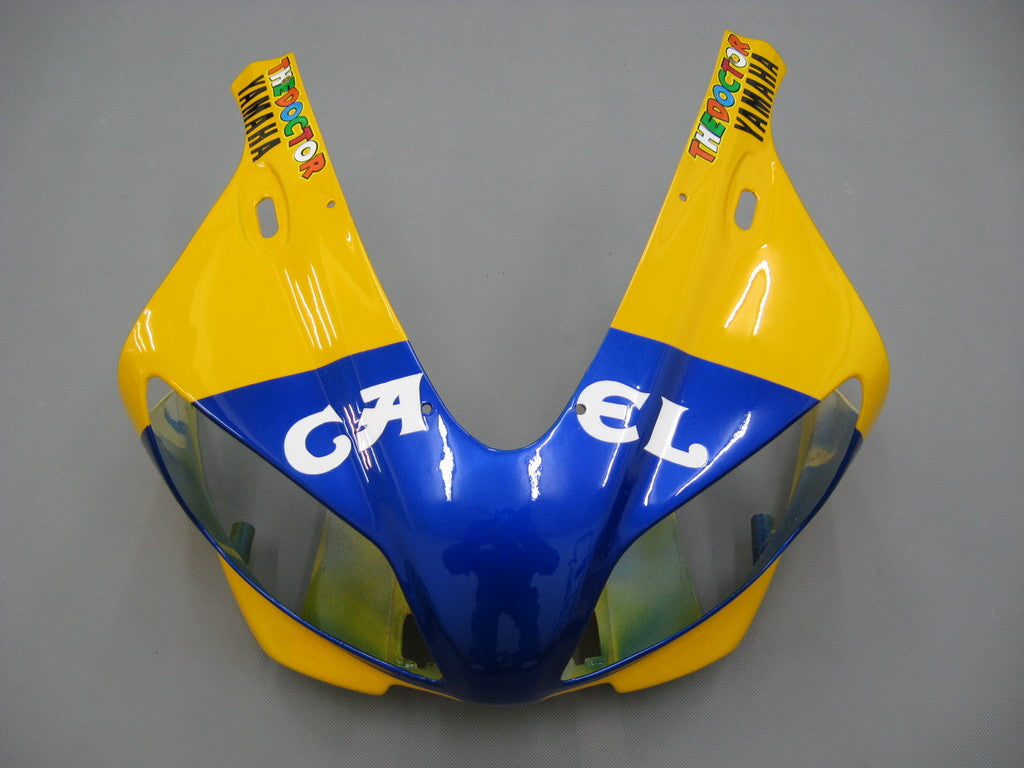 1998-1999 Yamaha yzf-r1 Bleu jaune n ° 46 camelles de course de cameaux génériques