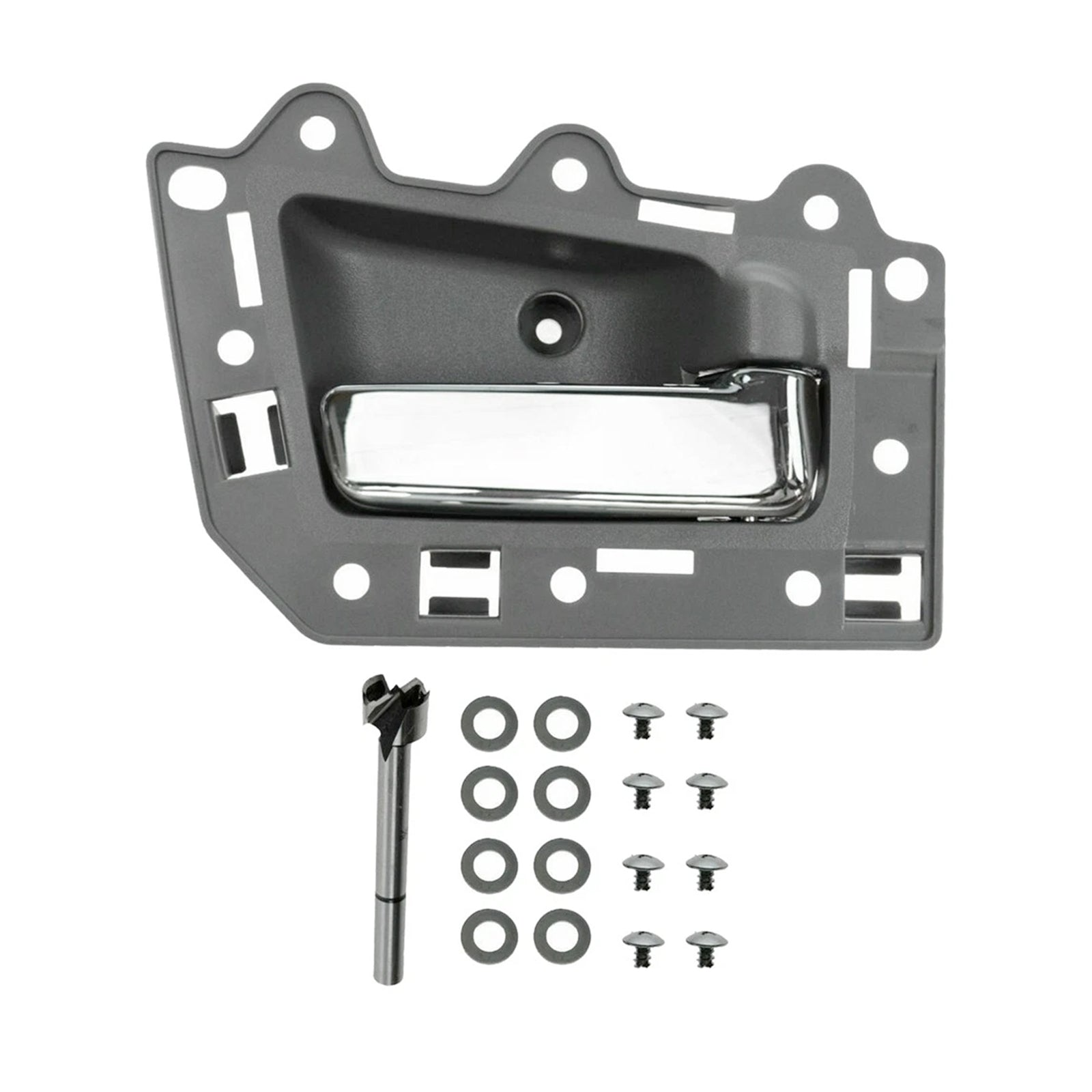 4pcs Front Rear Inside Inner Door Handle Chrome For Jeep Grand Cherokee 2005-2011