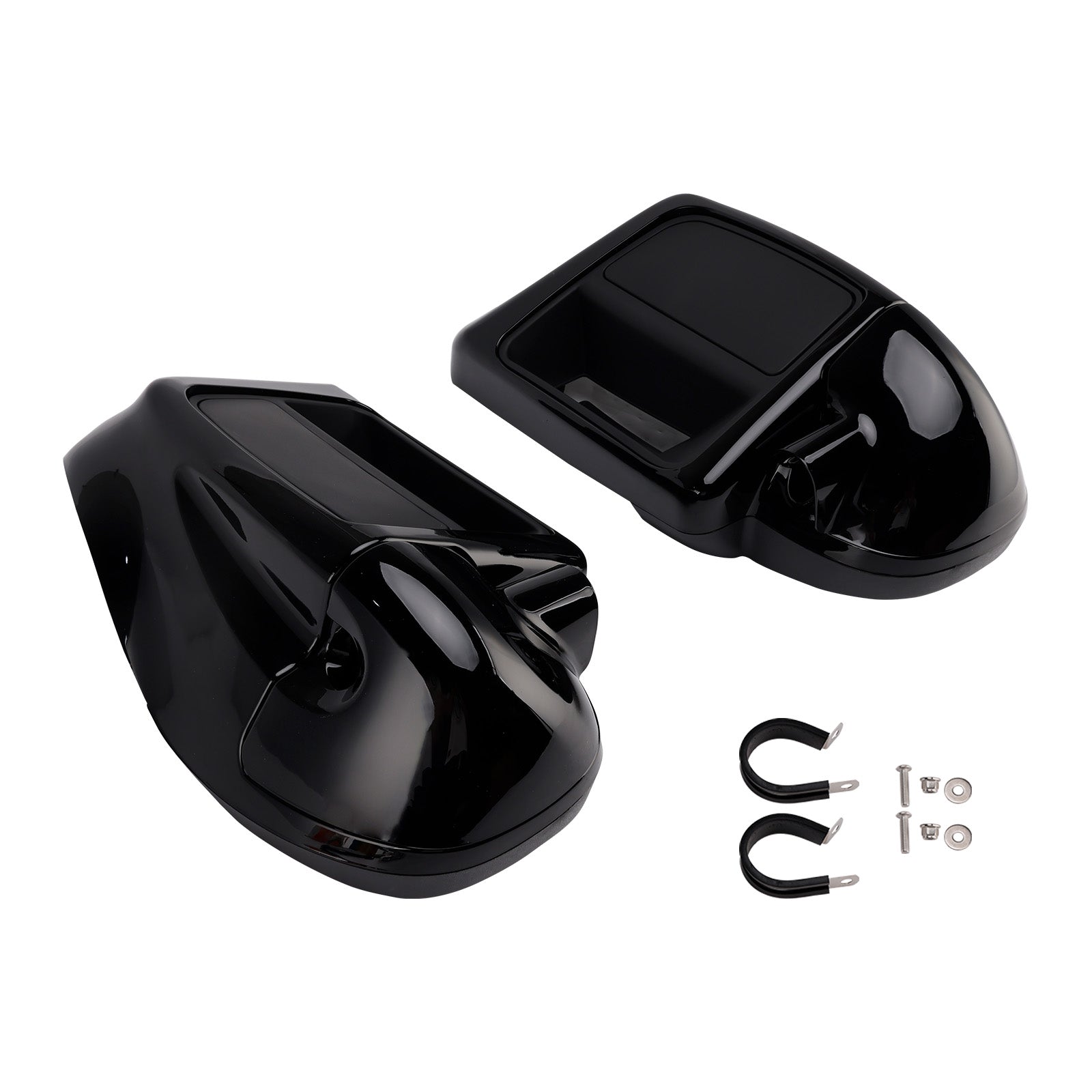 Caixa de reais com ventilação inferior adequada para turnê de rua Glide 2014-2024