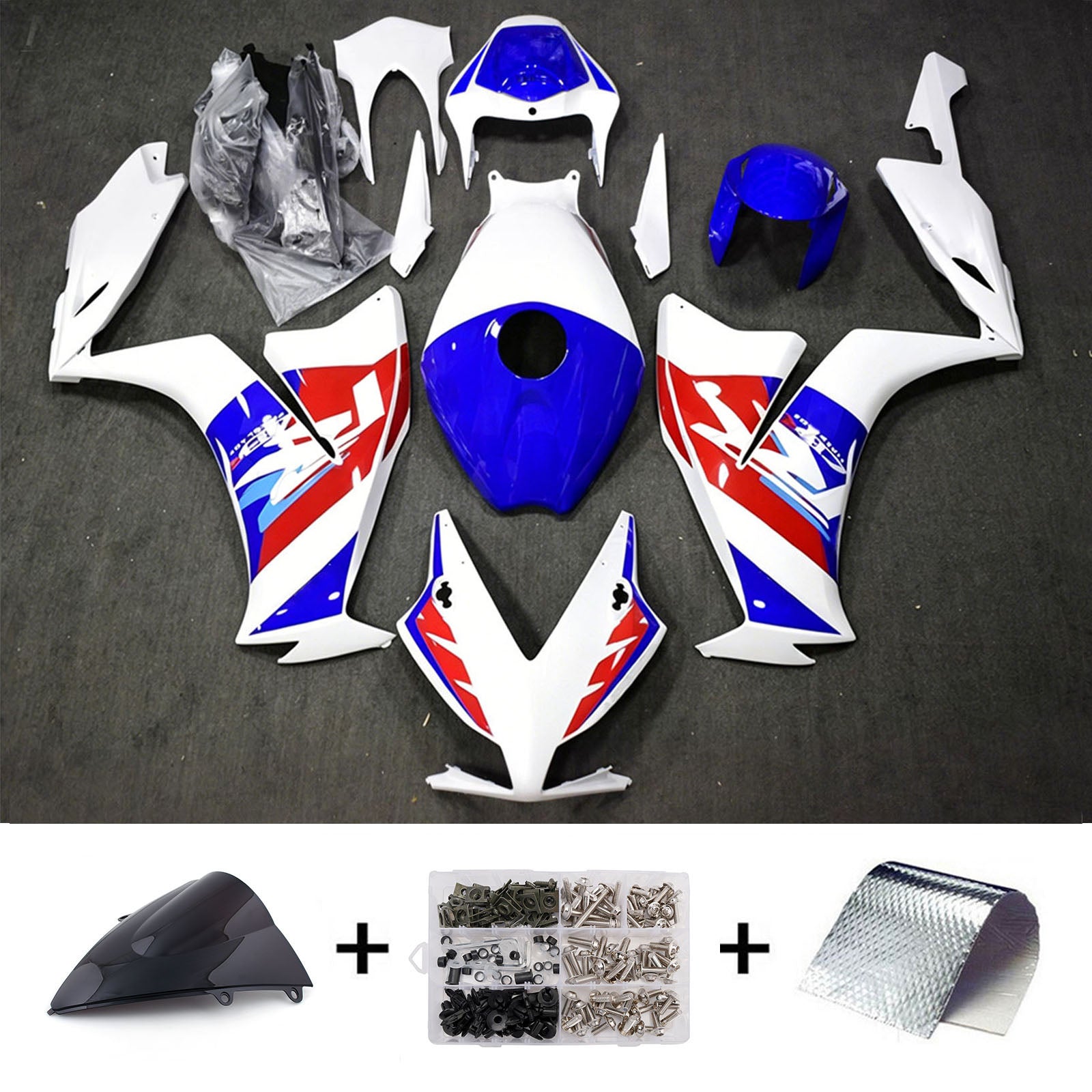 Injection Fairing Kit Bodywork Plastic ABS For Honda CBR1000RR 2012-2016