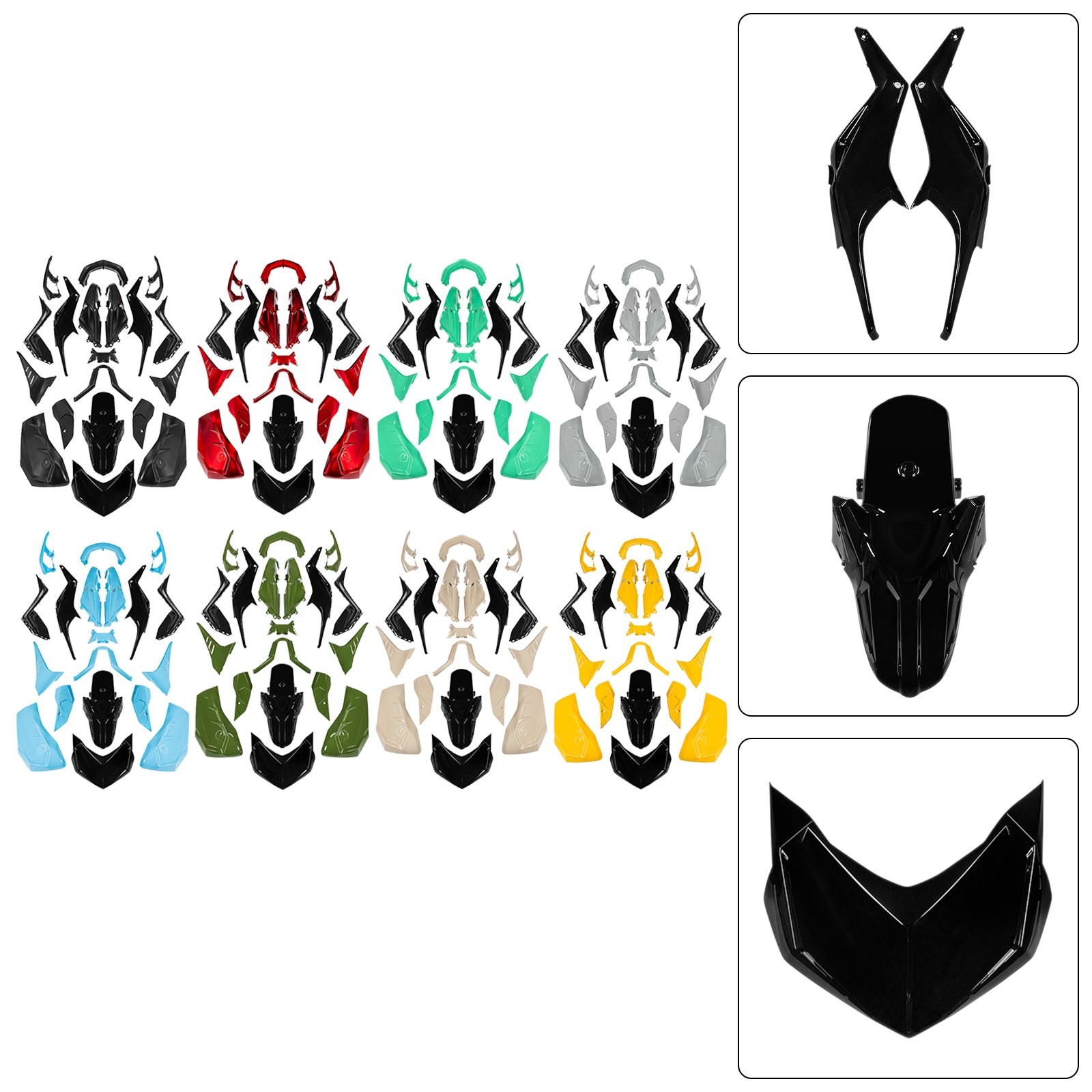 2023-2024 Yamaha X-Max 300 Xmax Injection Bodywork Fairring Kit