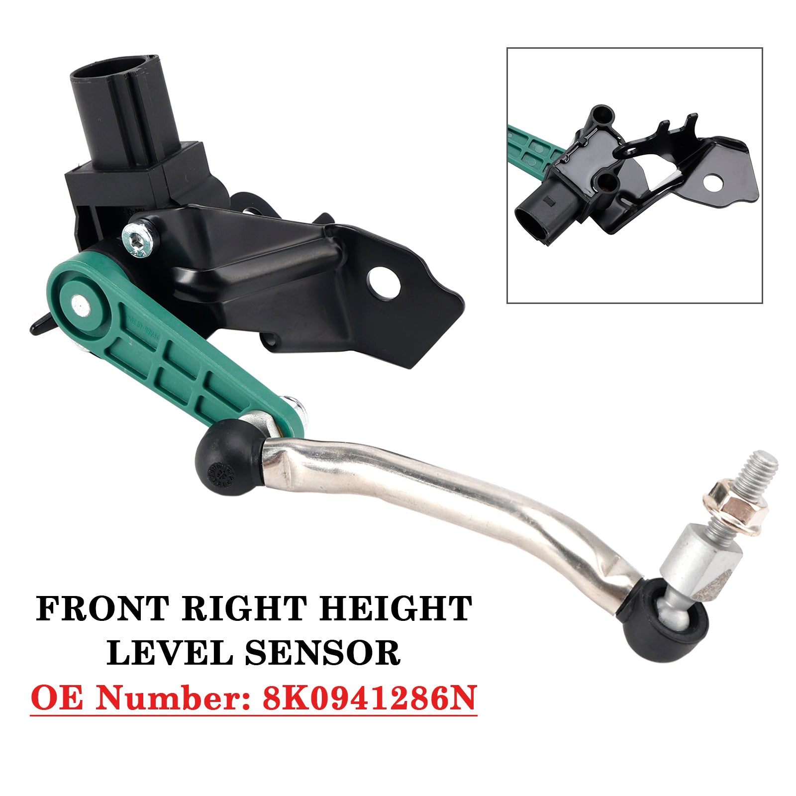 Strålkastare Justeringssensor Fram Höger 8K0941286N För Audi A4 A5 2007-2015