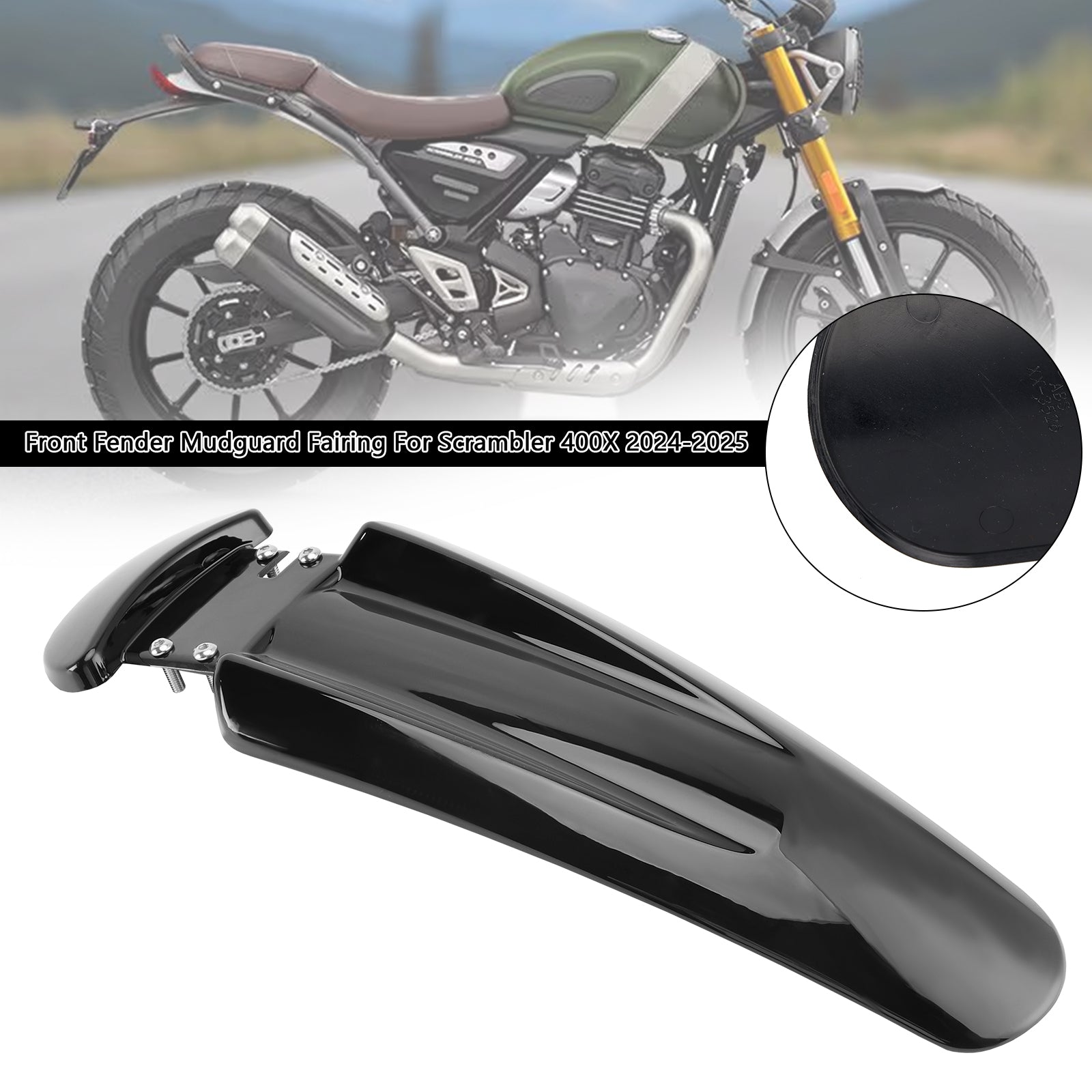 2024-2025 Scrambler 400x predné blatníky Mudguard Fairing