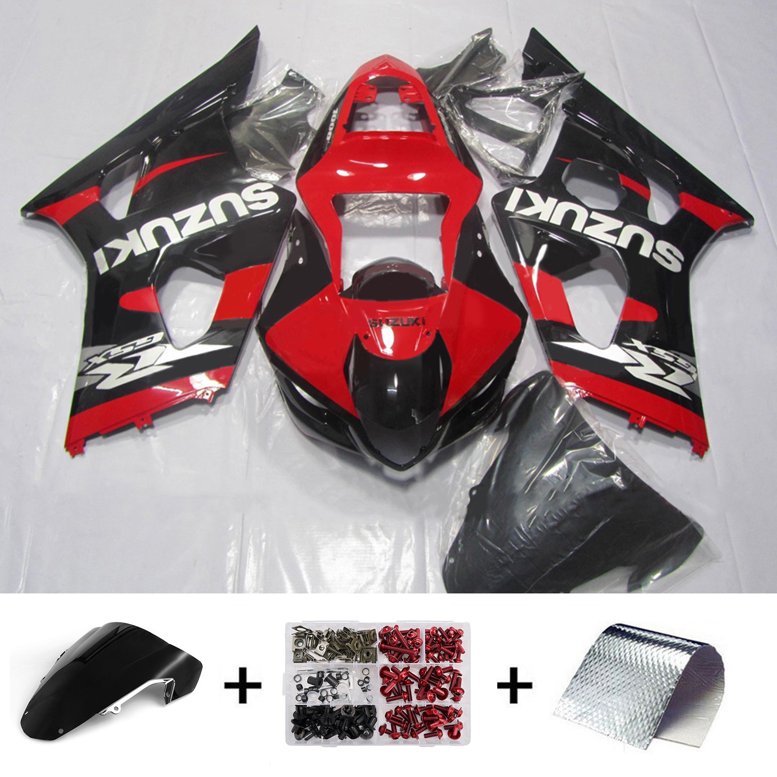Injection Fairing Kit Bodywork Plastic ABS For Suzuki GSXR1000 2003-2004 K3