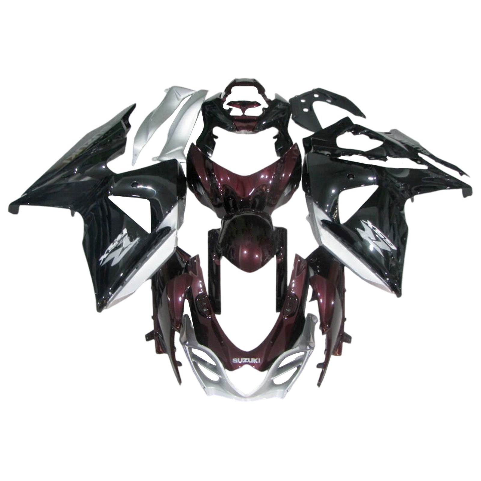 Kit de carénage d'injection Suzuki GSXR1000 K9 2009-2016, carrosserie en plastique ABS