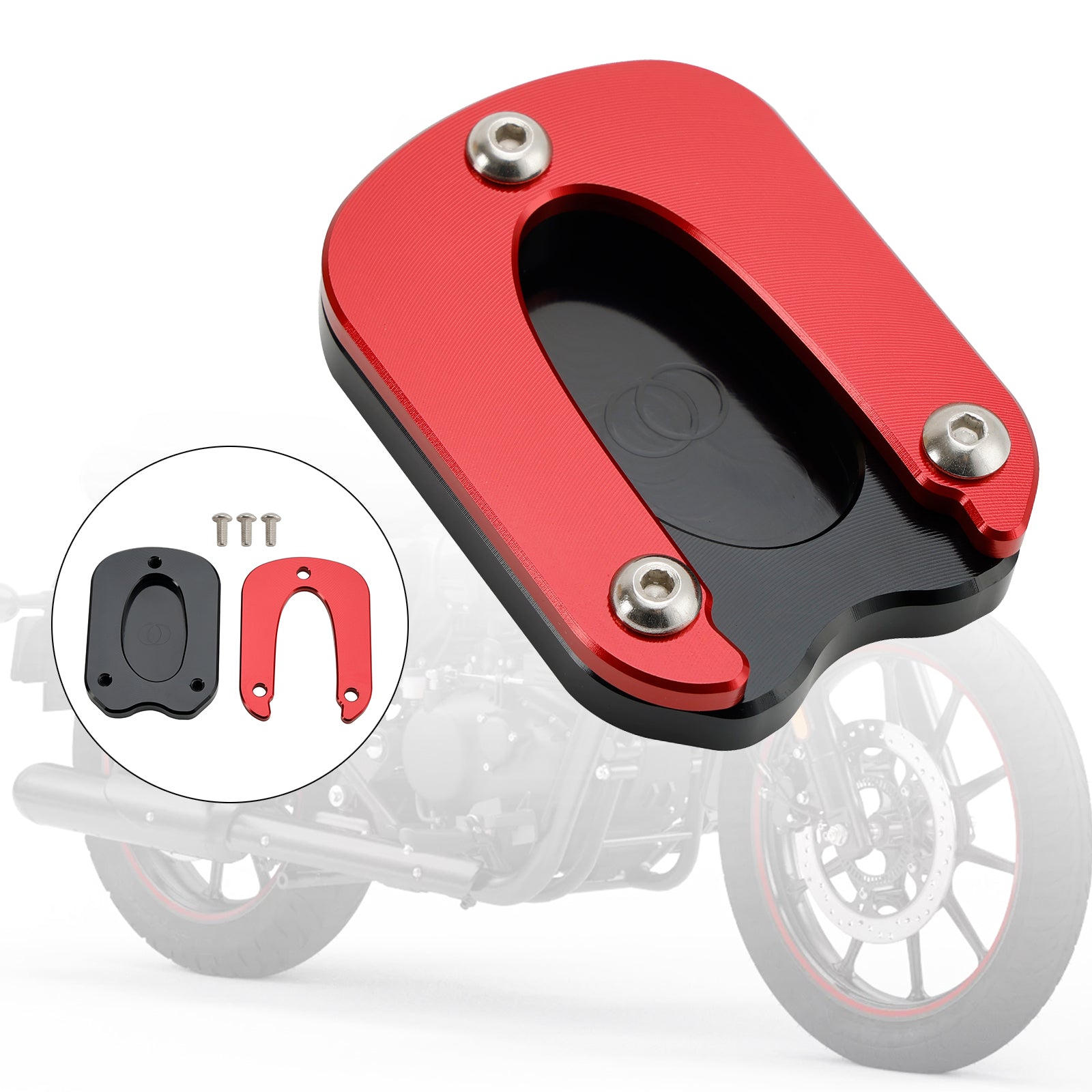 2021-2023 METEOR 350 Plaque de plaque d'agrandissement