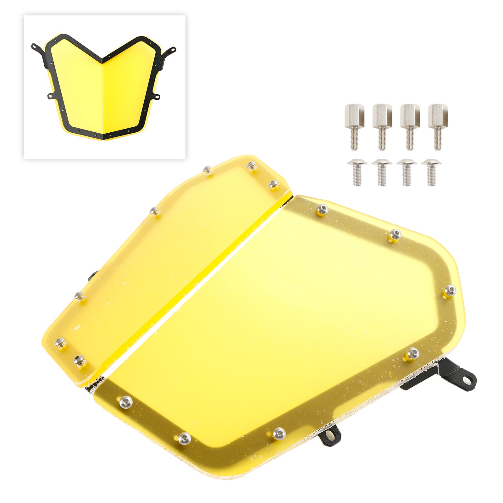 2019-2023 Yamaha Tenere 700 koplampbeschermer voorlamp acrylafdekking