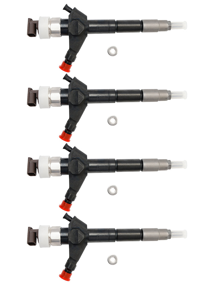 Nissan Navara 2006-2009 & Inyector de combustible Pathfinder YD25 (4 piezas) 16600-EB70A 095000-6250