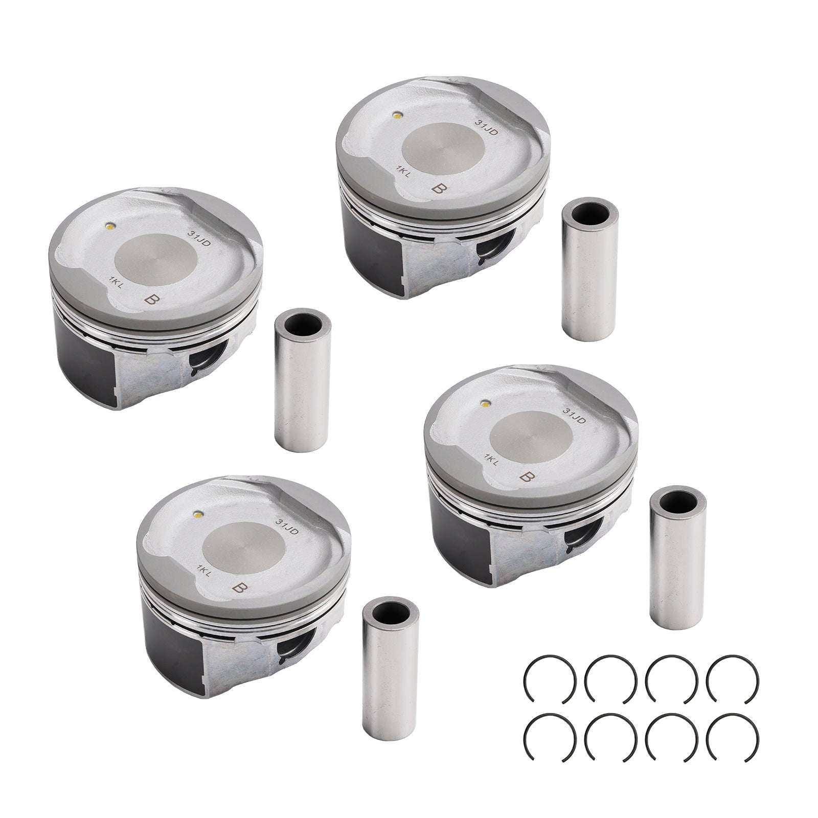 2008-2015 Scion XB 2AZ-FE 2,4 L Kit de reconstruction du moteur avec trousse de viande de viande de viande de vitesses