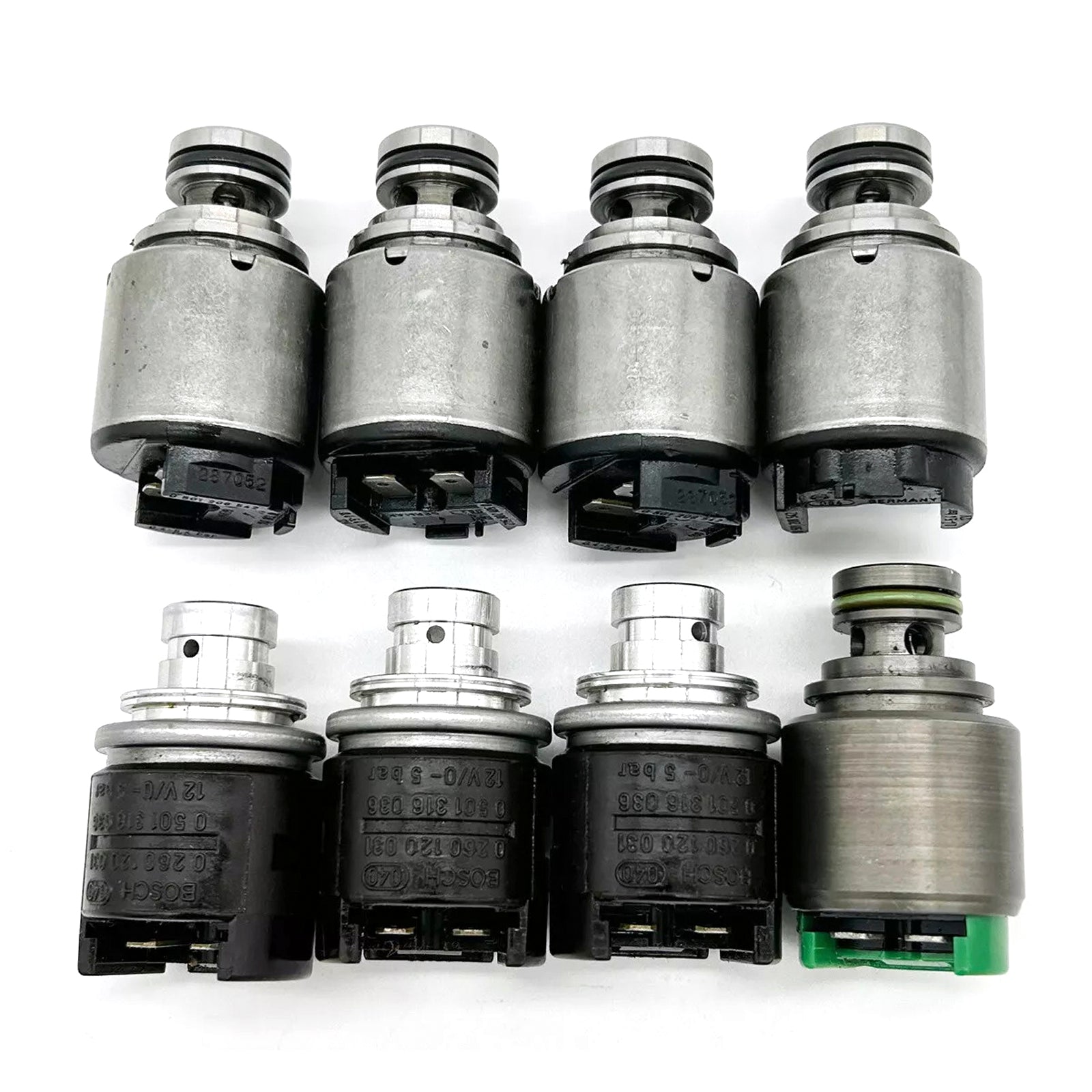 2000-2002 Audi A8 V8 3.3L 4.2L V12 6.0L 5HP24 TRANSMISSION SOLENOID SET 5HP24 5HP24A