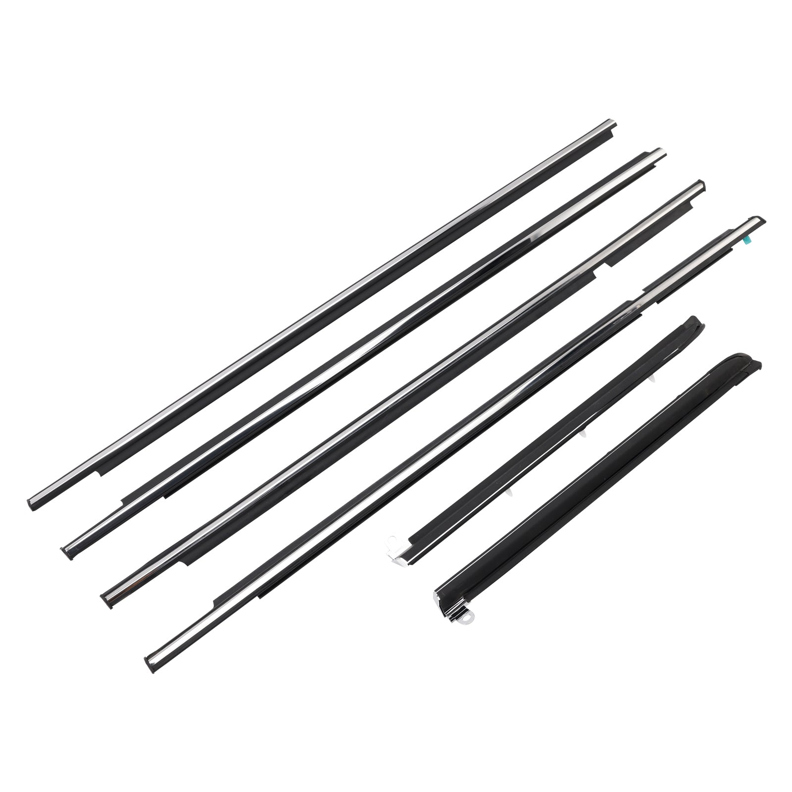 2003-2009 Toyota Lexus GX470 6pcs Quarter & Door Belt Moulding Weatherstrip