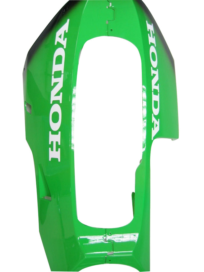 2005-2006 Honda CBR 600 RR Svart & Grønne CBR Racing-kåper generisk