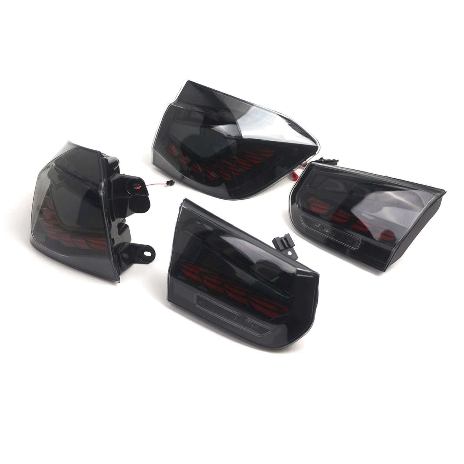 L&Zadné svetlá R s dymovými LED diódami pre BMW 3 F30 F80 M3 2013-2018