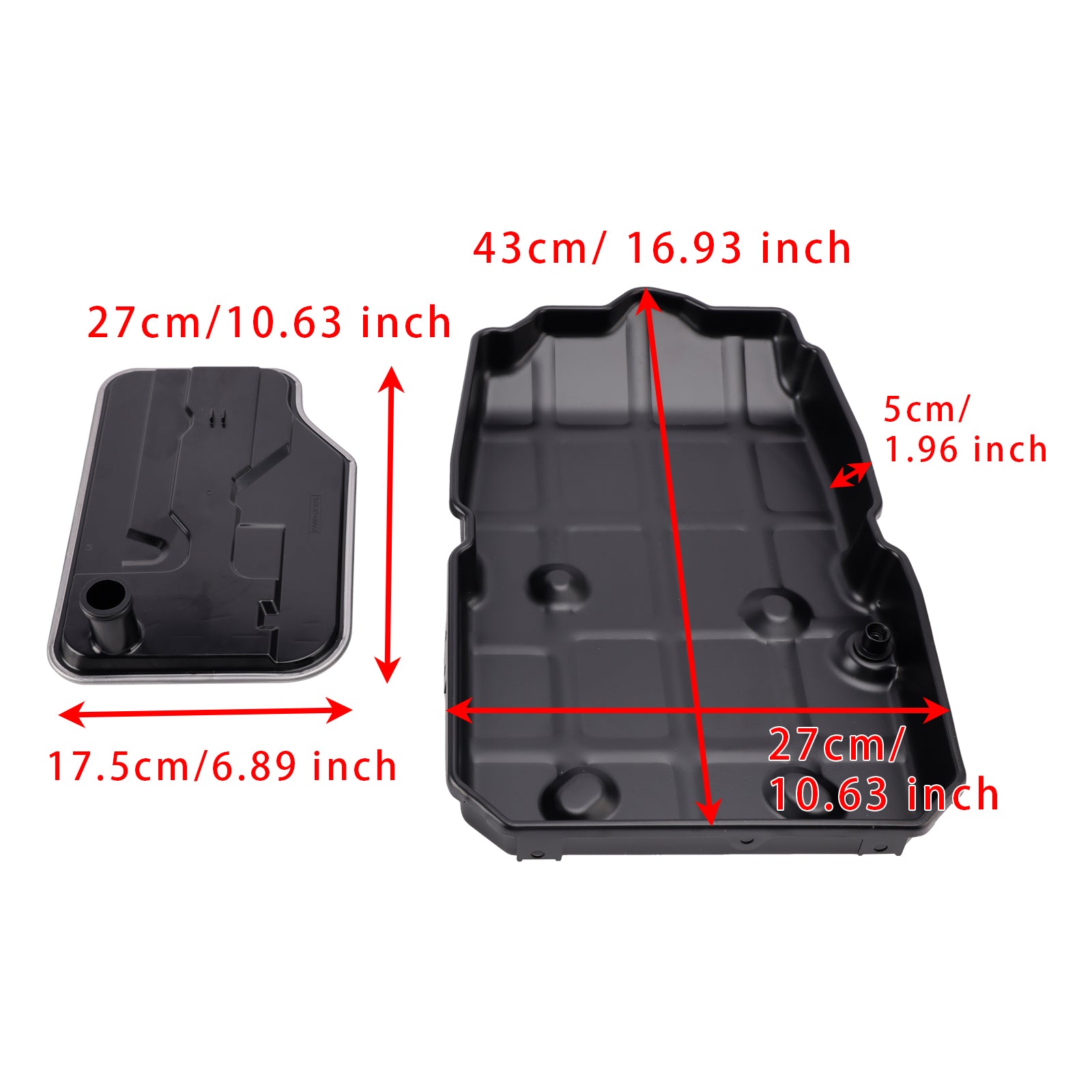 722.9 Transmission Oil Pan W/Gasket&Filter Kit For Benz X218 W203 W212 W166