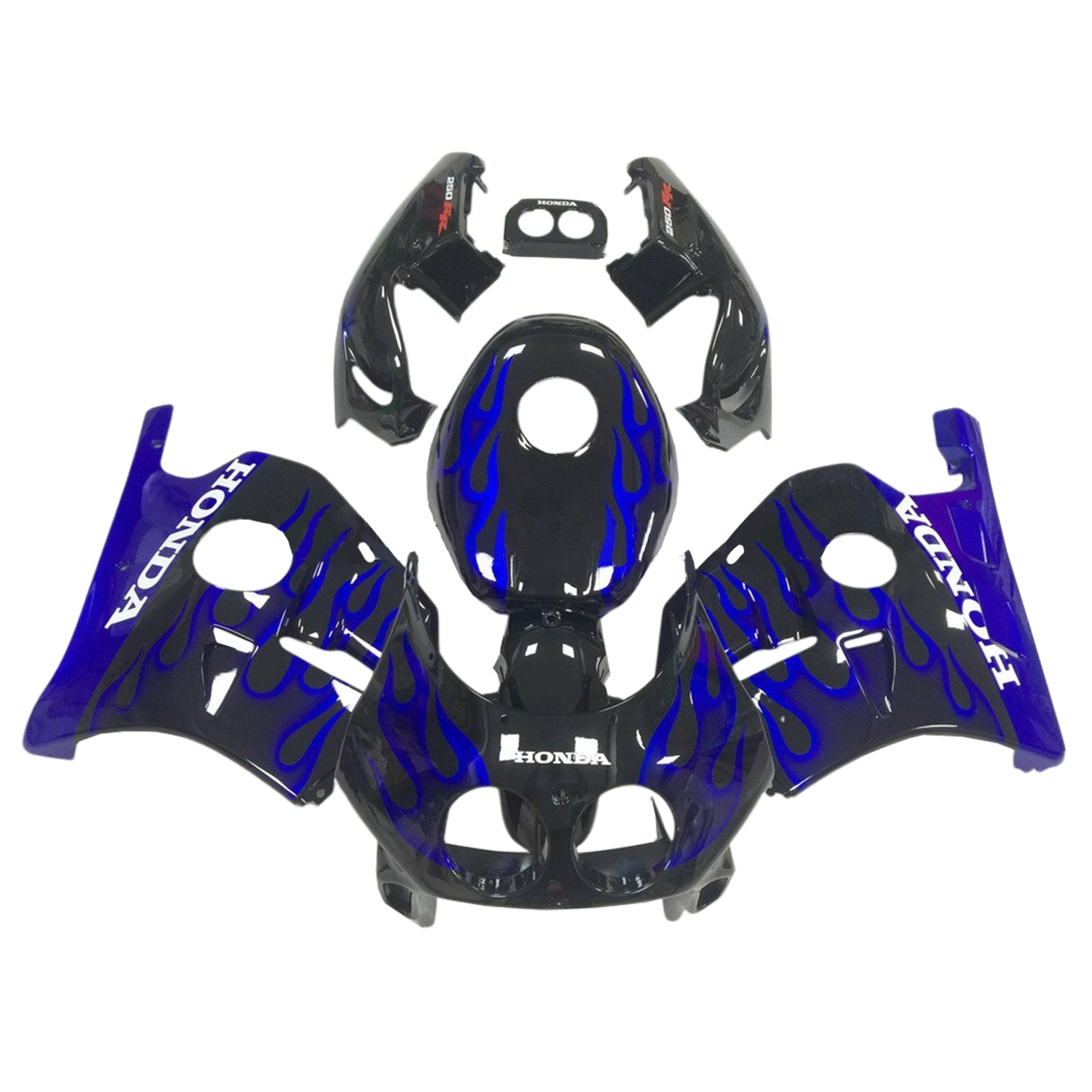 1990-1998 Honda CBR250RR MC22 Injeksjon Fairing Kit Bodywork Plastic ABS