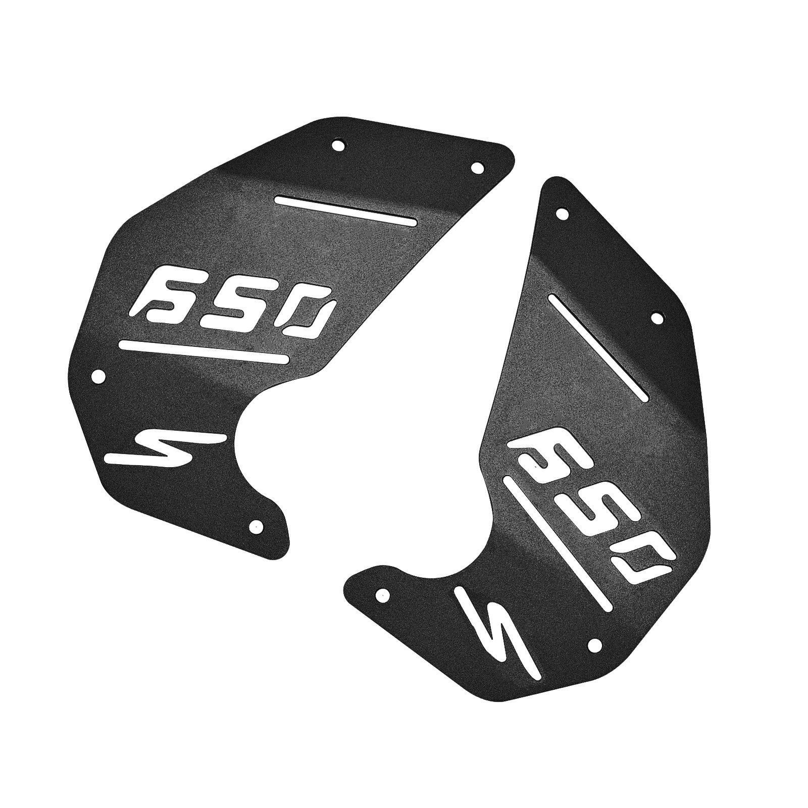 Cnc Motor Zijpaneel Afdekplaat Zwart Voor Kawasaki Vulcan S En650 Vn650 15-22