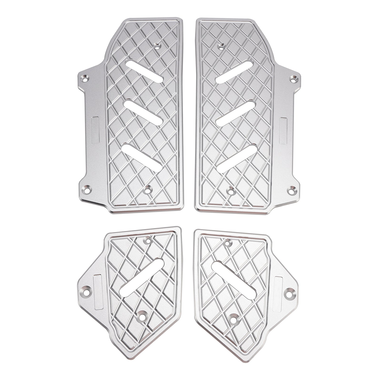 Upper Lower Kit Engine Guard Frame Crash Bar Silver For Honda Adv350 2022-2025