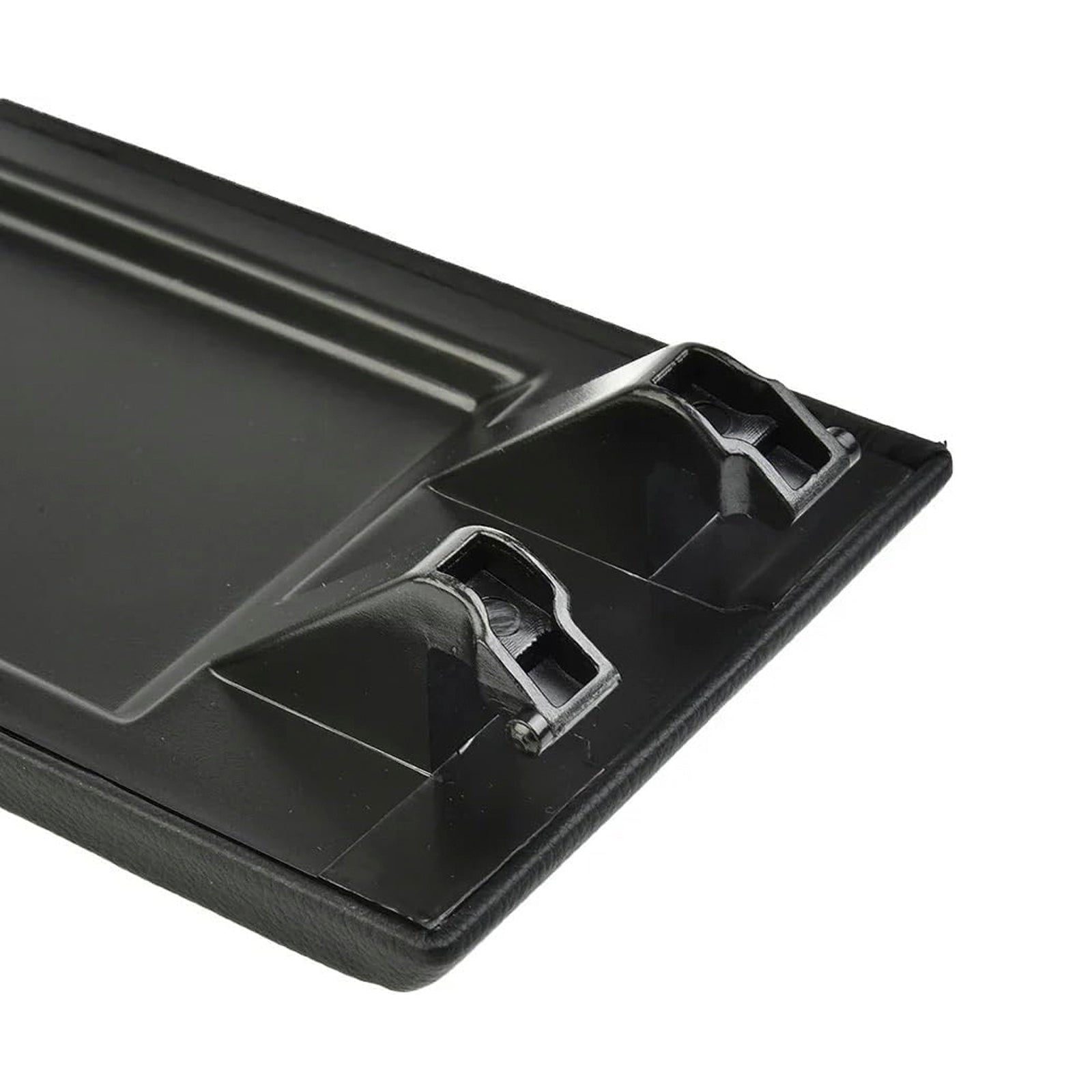 Svart läderarmstöd mittkonsollock för VW MK4 Jetta Bora Golf 18D867173