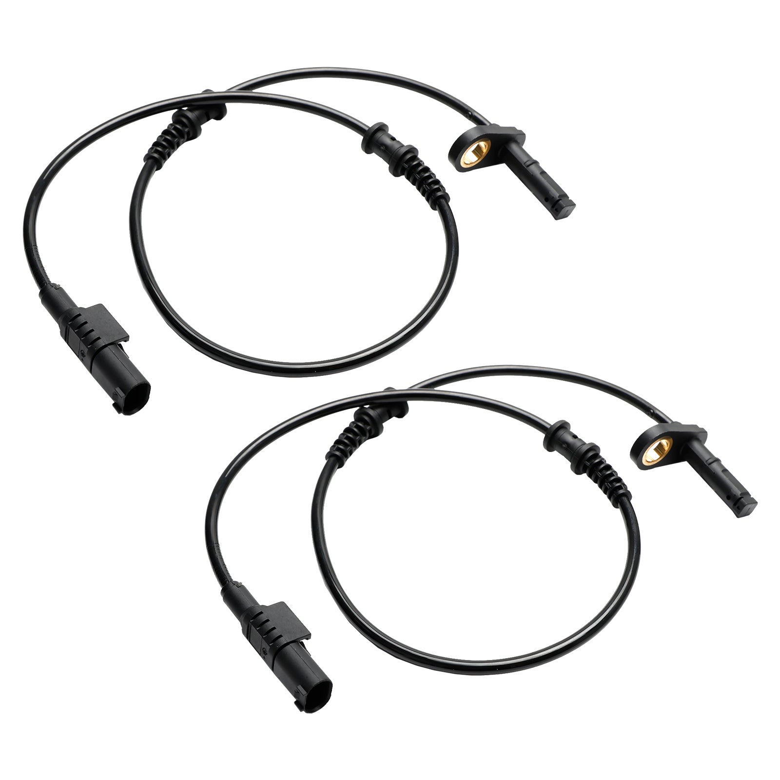 Sensor de velocidade da roda ABS 2 peças dianteiro direito & Esquerda para Mercedes-Benz 2112115401817
