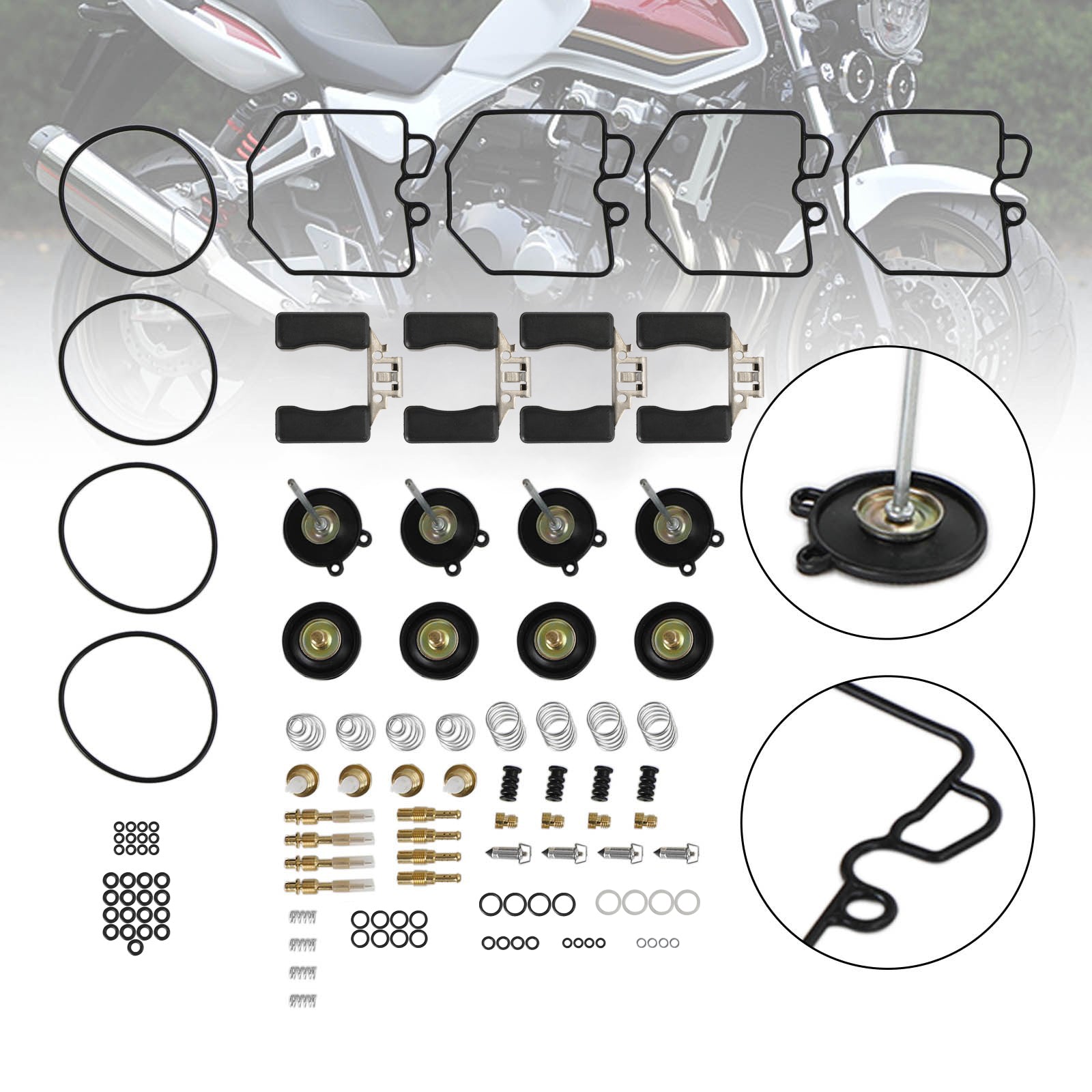 Kit de réparation de reconstruction de carburateur Honda Goldwing 1100 GL1100 1980-1983