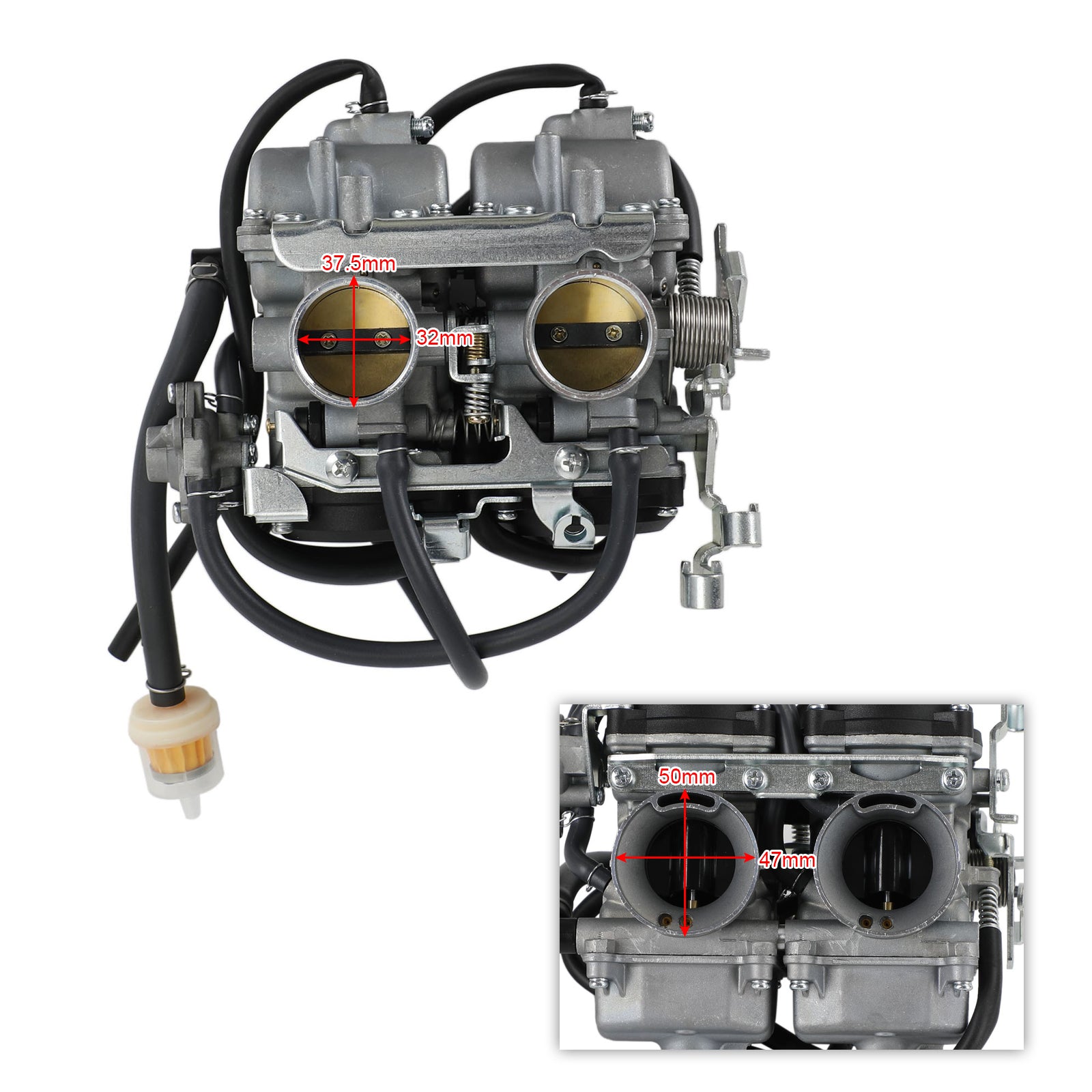 Kawasaki GPX 250 GPX 400 ZZR 250 Carburetor Carb