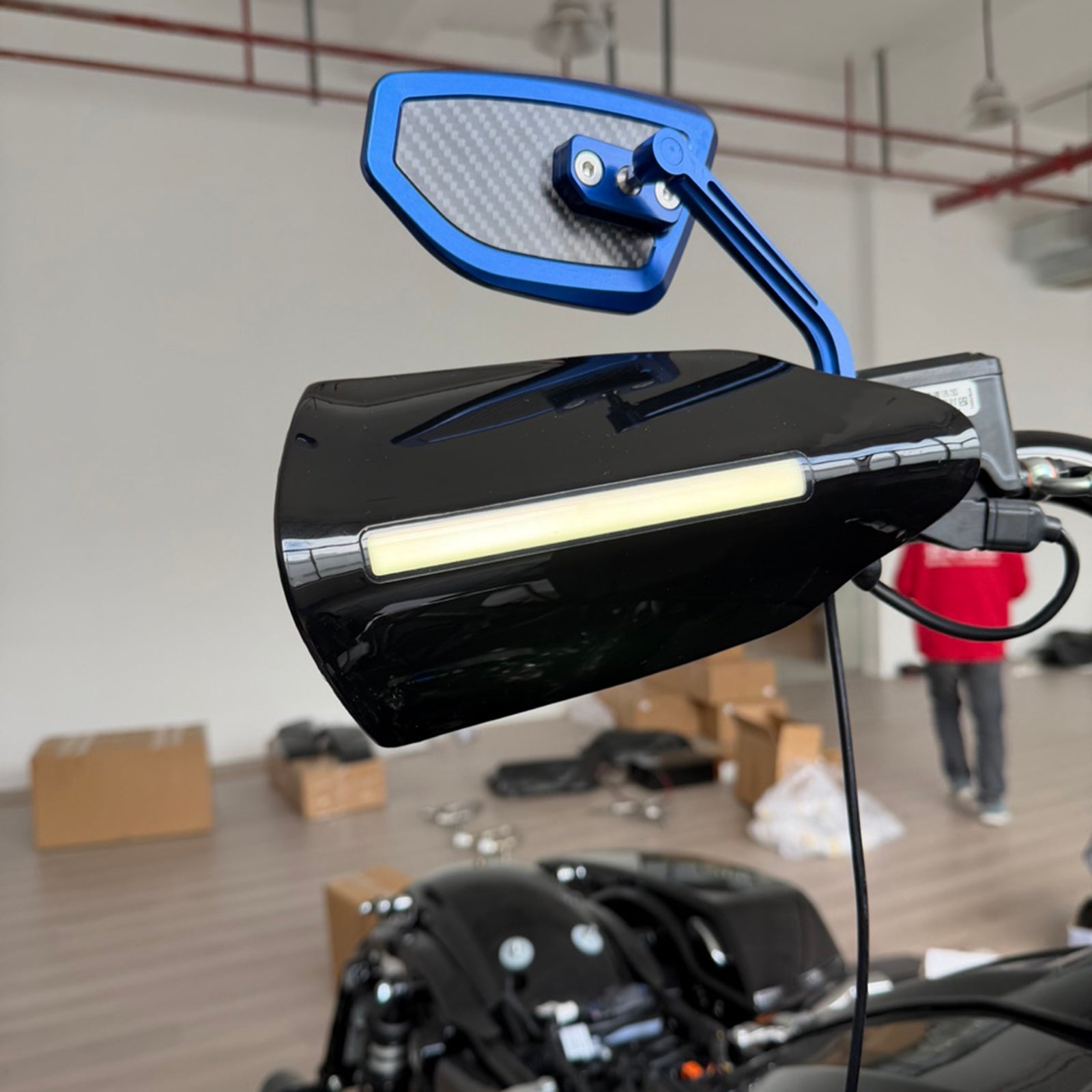 Handguard w/ turn signal fit for Touring Road King 2021-2023 Road Glide 15-2020