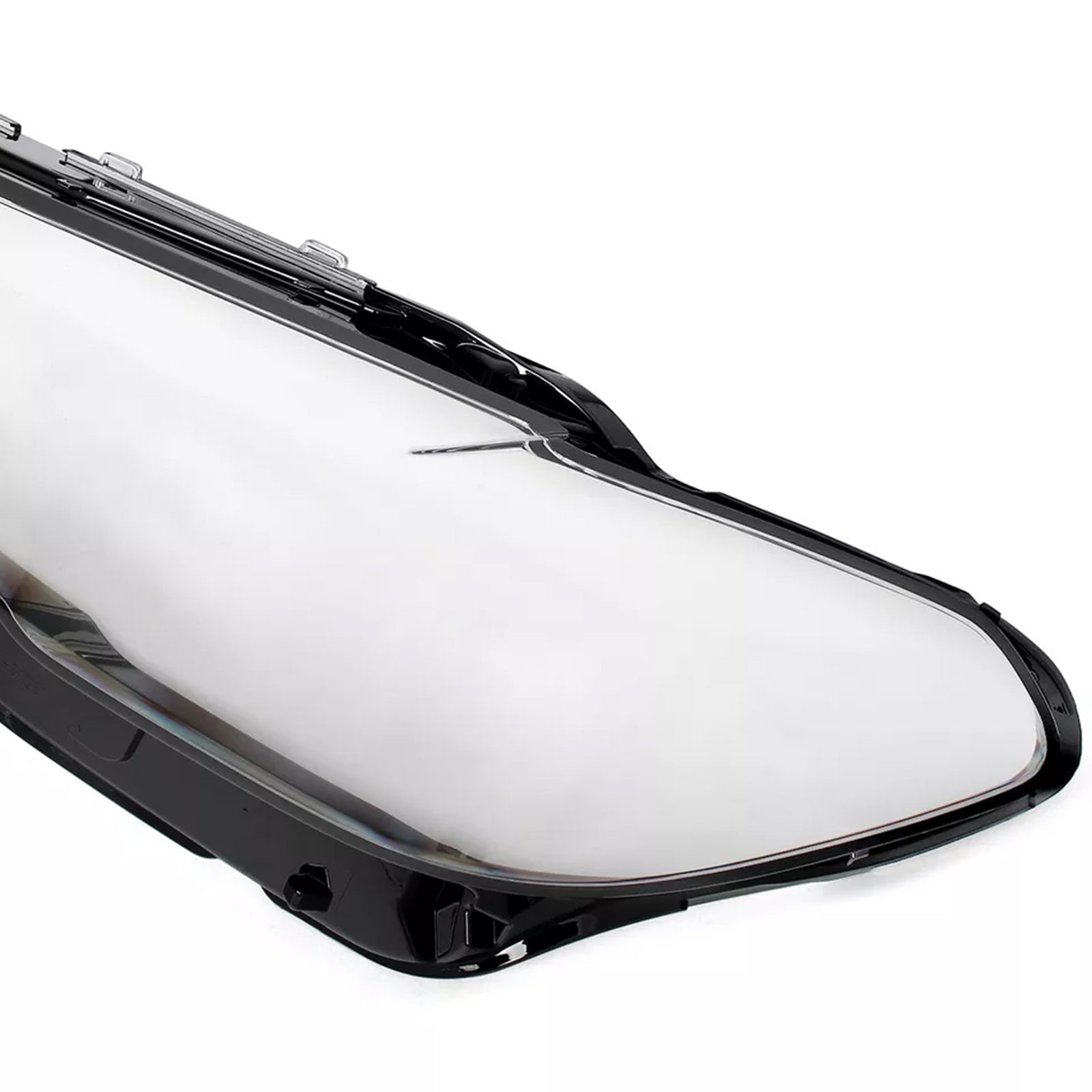 2PCS Headlight Headlamp Lens Cover Shell For BMW 5 SERIES G30 G38 2020-2022