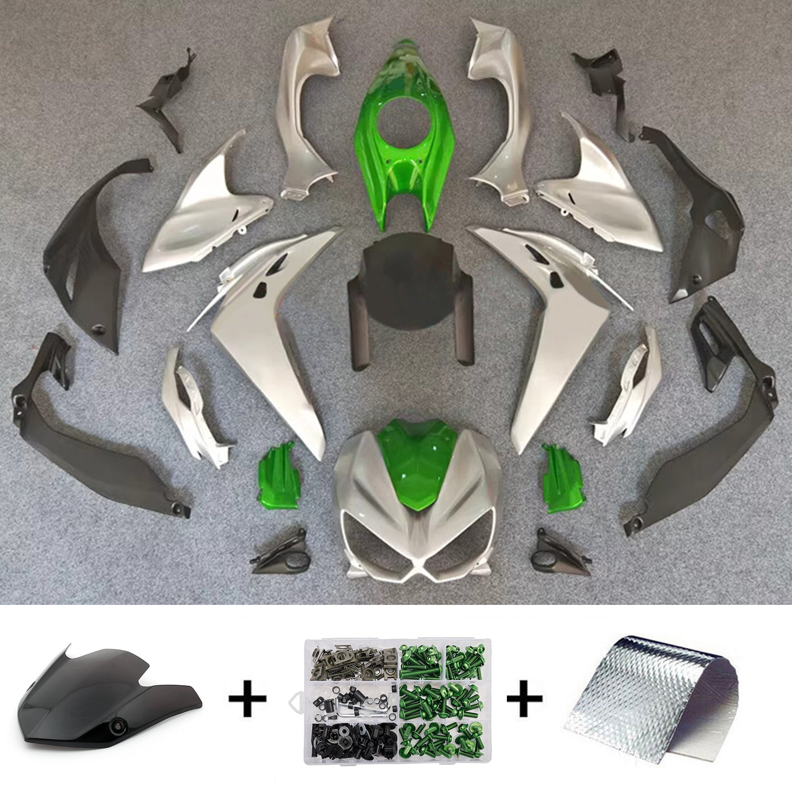 Injection Fairing Kit Bodywork Plastic ABS fit For Kawasaki Z1000 2014-2017