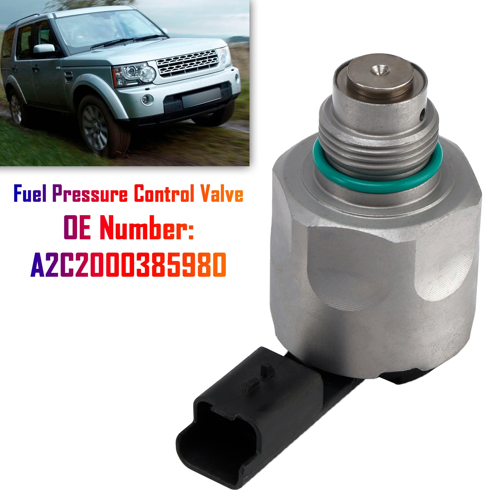 2006/04-2012/08 Land Rover Range Rover III LM 3.6 D Fuel Pressure Control Valve A2C2000385980