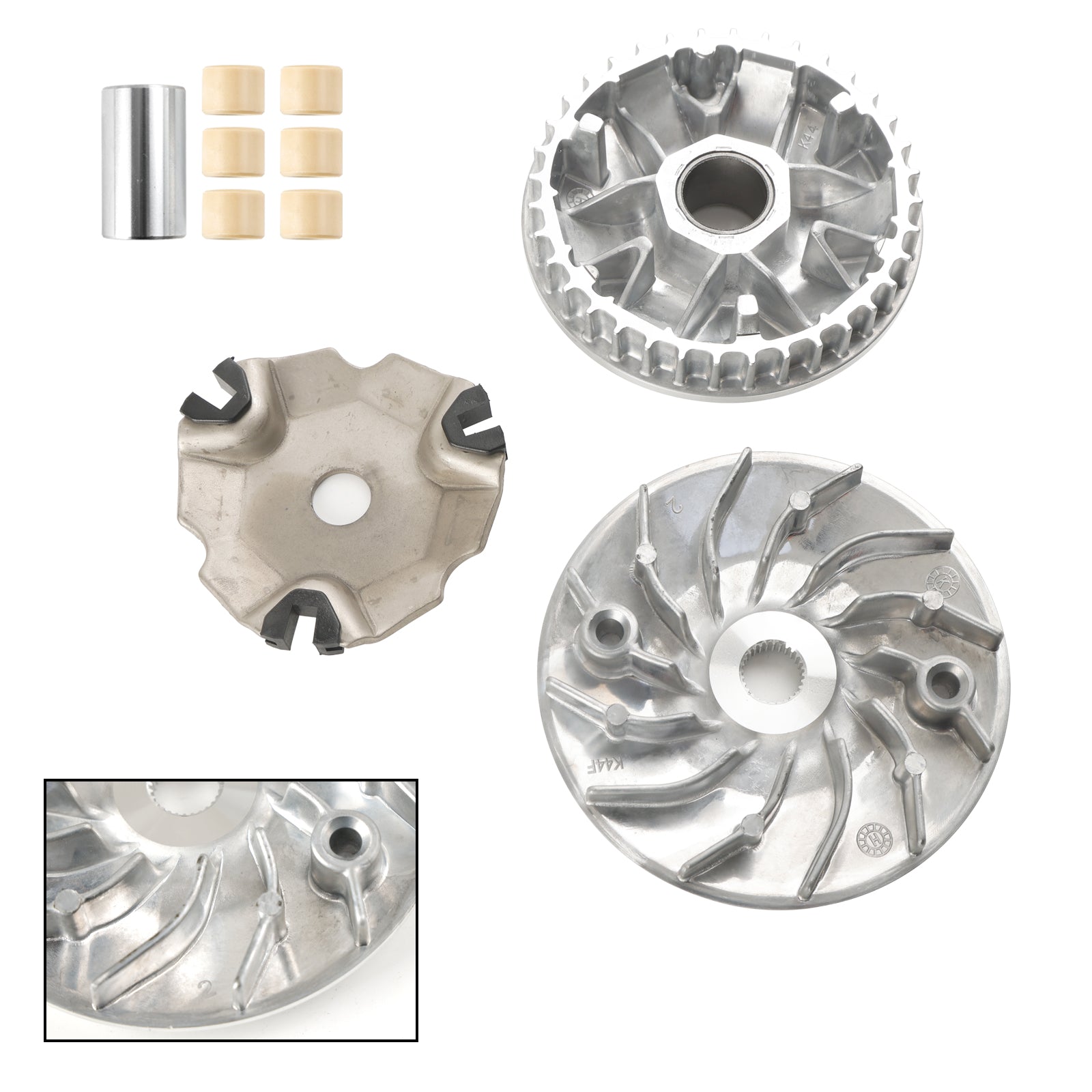 2017-2020 HONDA NSC110 VISÃO 110 CONJUNTO COMPLETO VARIADOR COMPLETO 22123-K44-V00