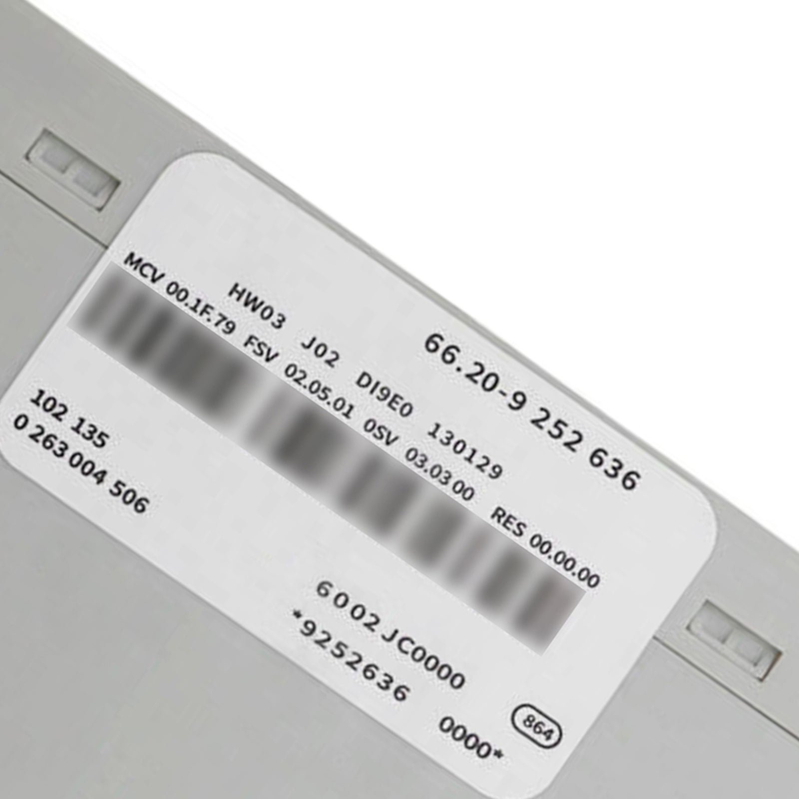 Module d'unité de contrôle de Distance de stationnement PDC 66209252636, pour BMW X1 E84 9252636
