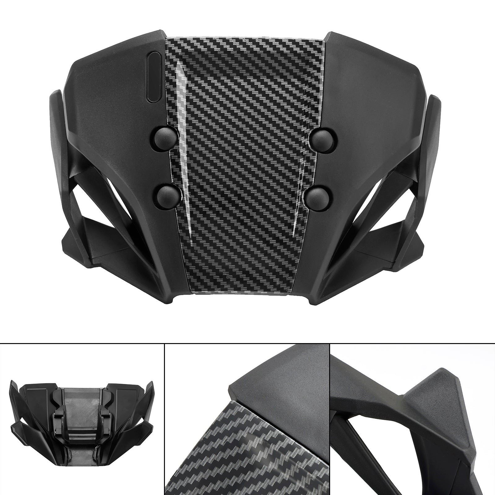 ABS Motorcykel vindrutan vindruta passar för Honda CB650R 2019-2022