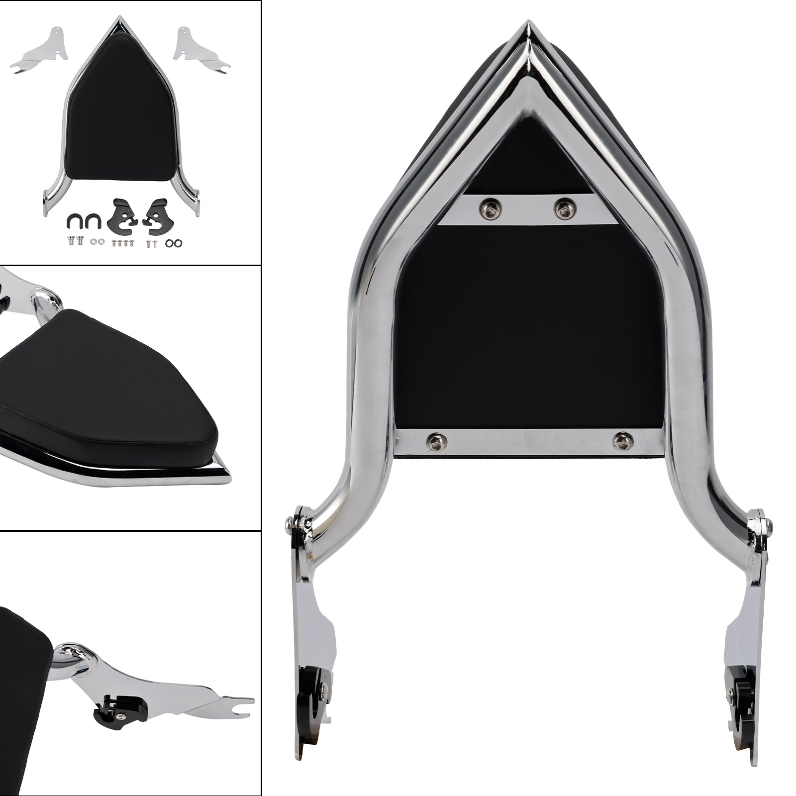 2000-2001, 2009, 2024CVO ROAD GLIDE FLTRSE Respaldo de barra Sissy para pasajero