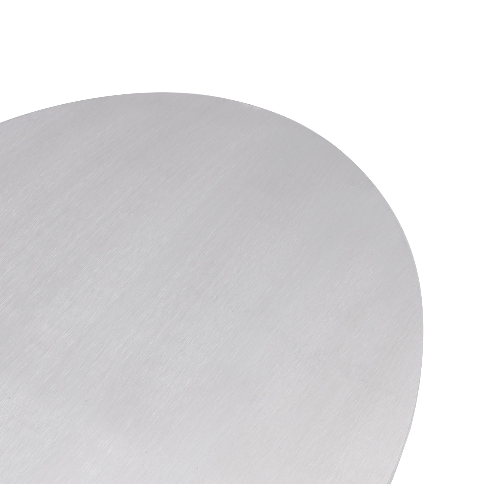 Plaque d'images en alliage en aluminium vierge ovale diy ajustement universel pour moto