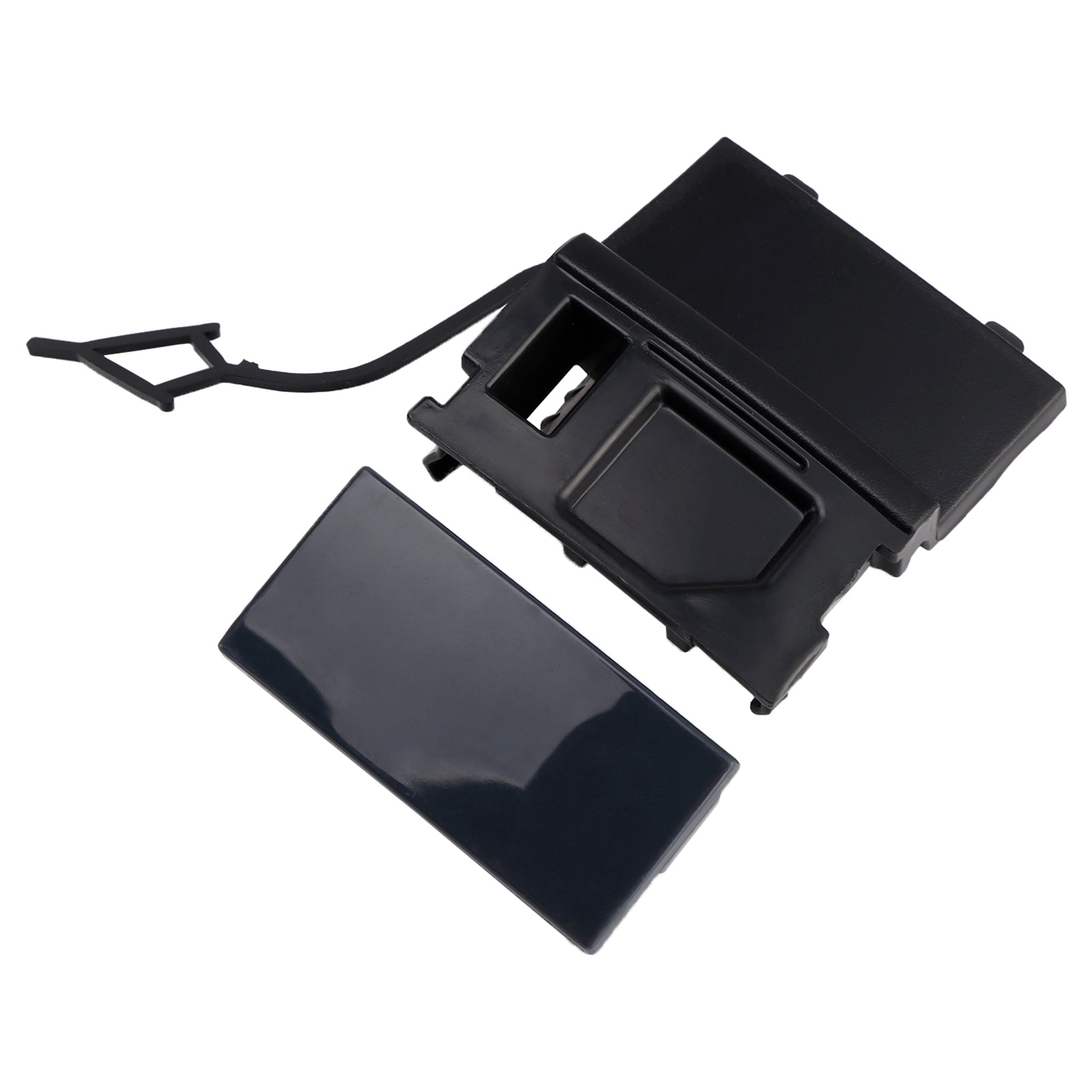 Car Front Left Bumper Tow Hook Eye Cover Cap 7P6807185A For VW Touarge 14-18