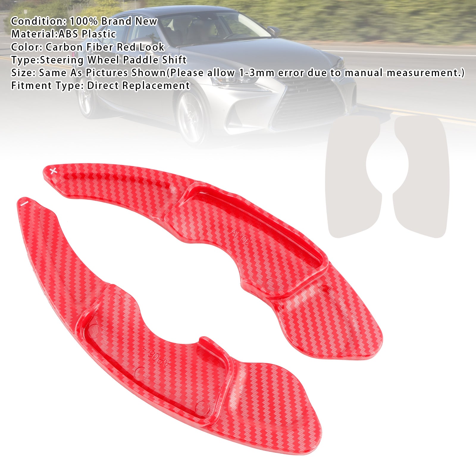 Stuurwielpaddle-shifterverlengingen voor Lexus IS RC RCF NX