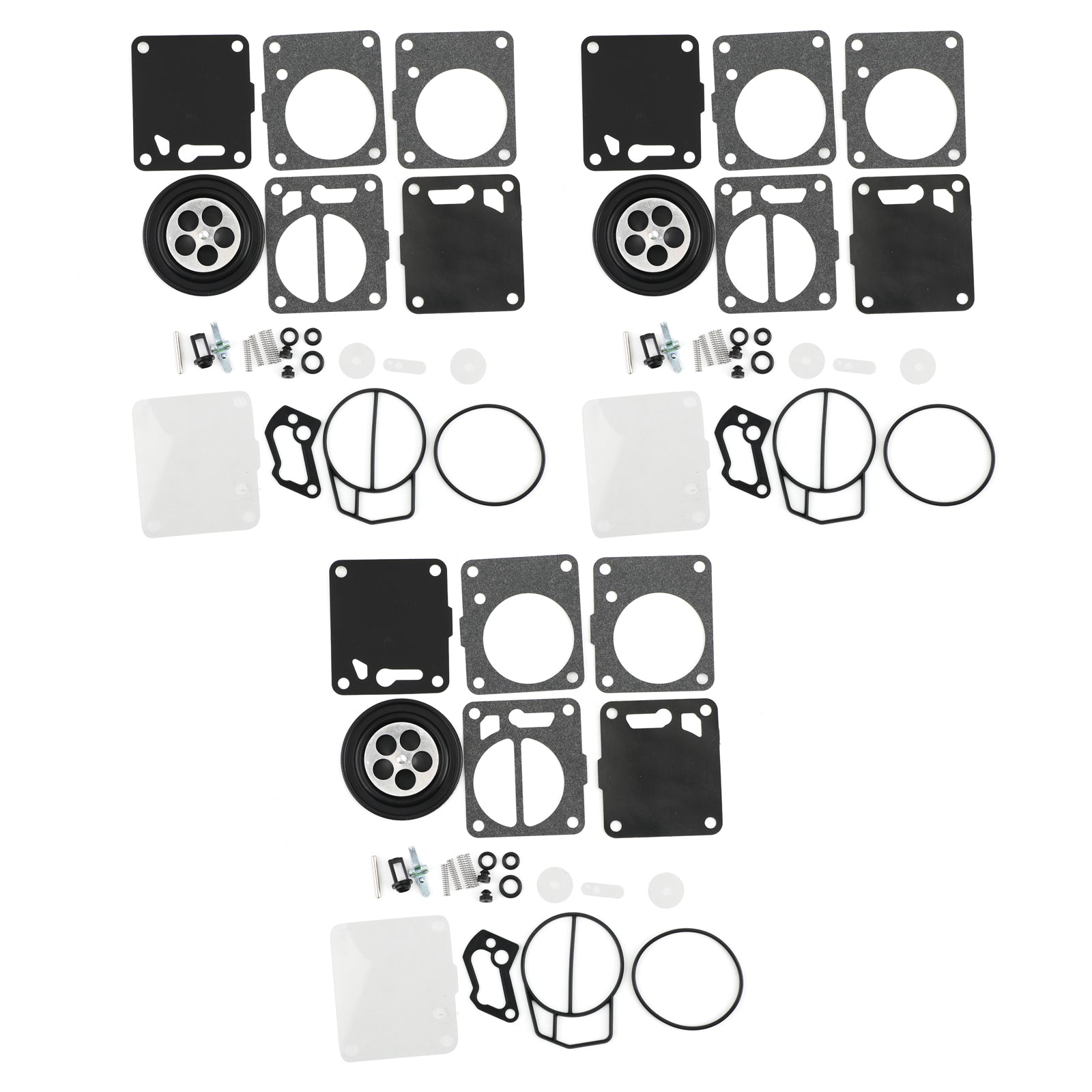 3PCS forgasserkarbohydrater Repair Repair Jet Kit for Sea-Doo Sp Spi SPX HX GS GSI GSX
