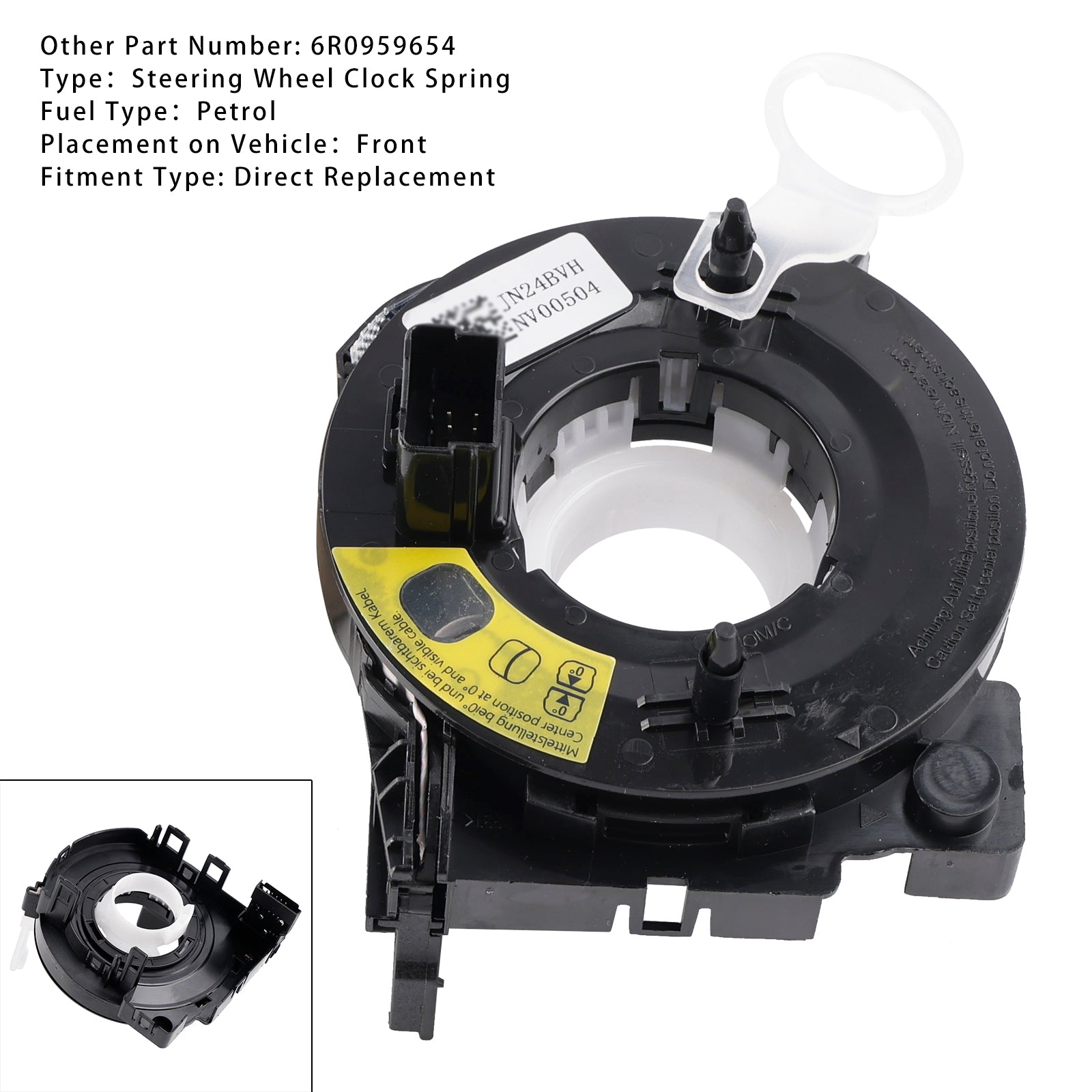 6p8) 1.2 Indikatorviskerstilker Squib 6R0959654 for VW Seat Ibiza IV ST (6J8