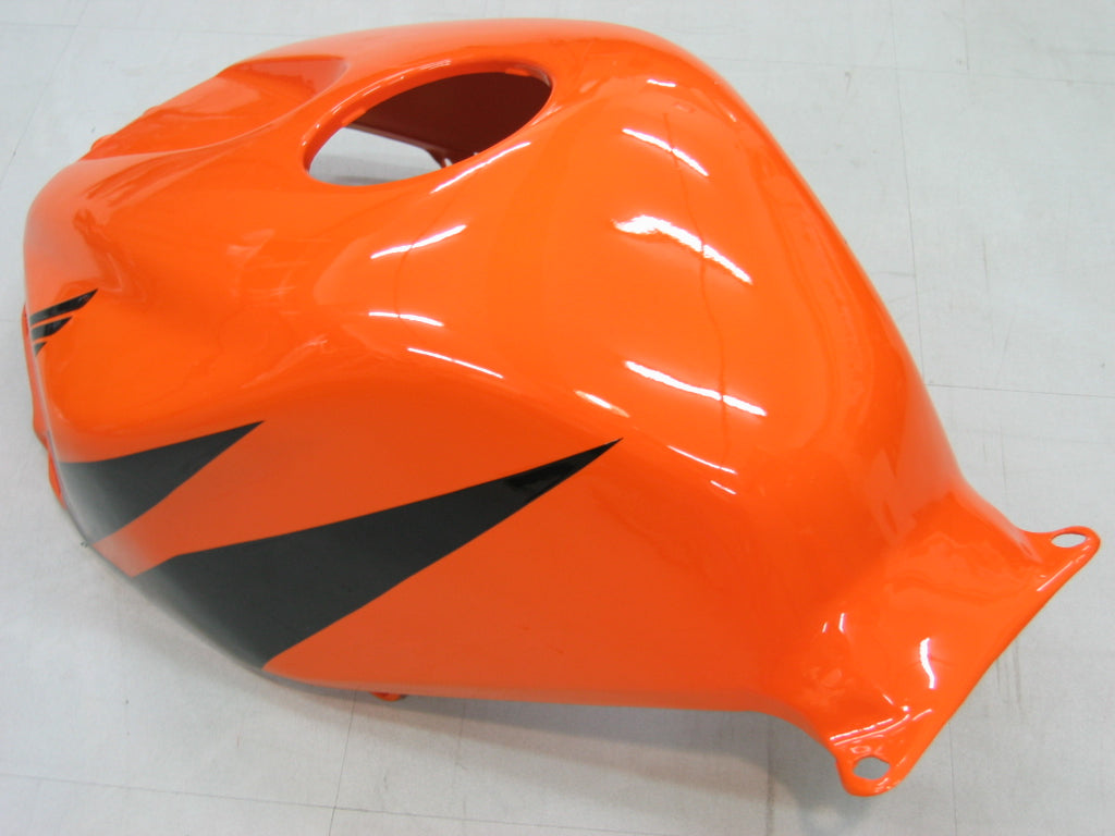 2005-2006 Honda CBR 600 RR Orange & Carénages Honda Racing CBR noirs génériques