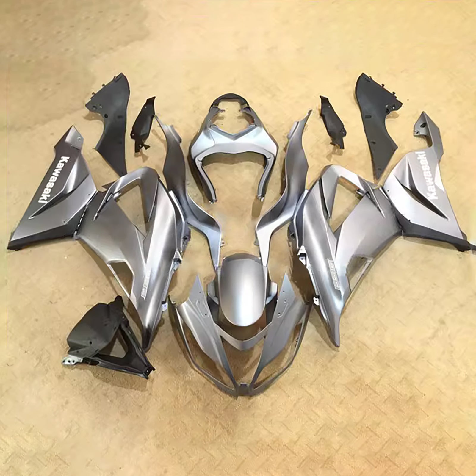 Injection Fairing Kit Bodywork Plastic ABS fit For Kawasaki ZX6R 636 2013-2018