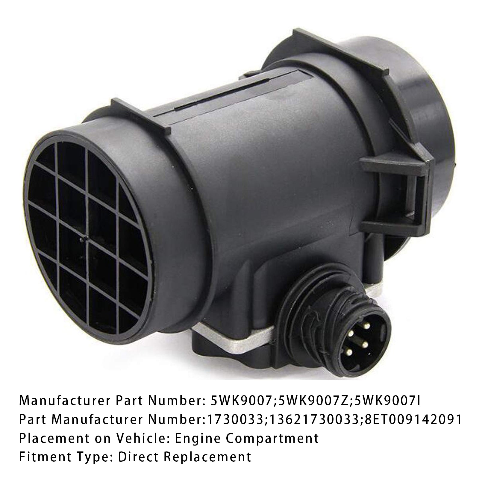 Mass Air Flow Meter Sensor For BMW E36 E34 E39 320i 520i 5WK9007