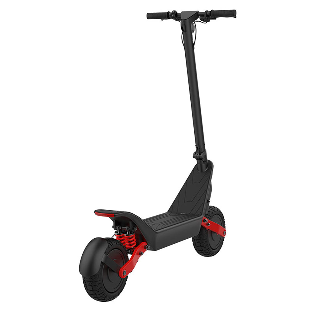 Volwassen krachtige 2400W off-road opvouwbare elektrische scooter met dubbele aandrijving